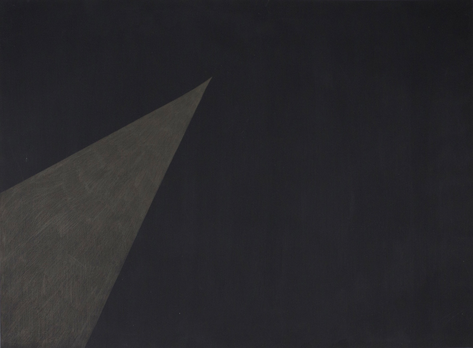 Morgan O'Hara, SILVERPOINT SOUTHWEST TO NORTH, Silverpoint drawn over black gouache on watercolor paper, 22&quot; x 30&quot;