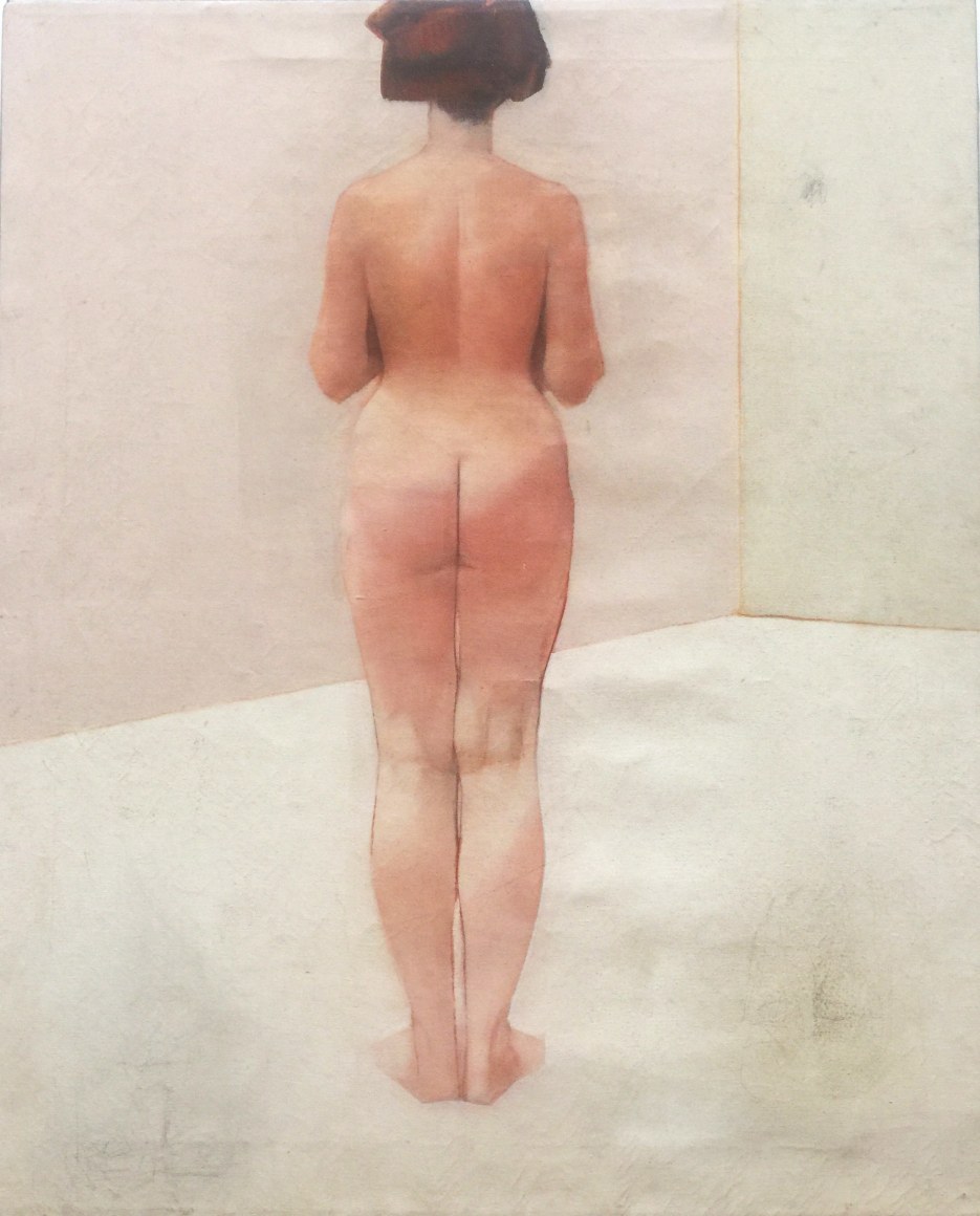 Jack Martin Rogers, Nude, 1964, Oil on canvas, 29 3/4" x 24 1/2" at Anita Rogers Gallery