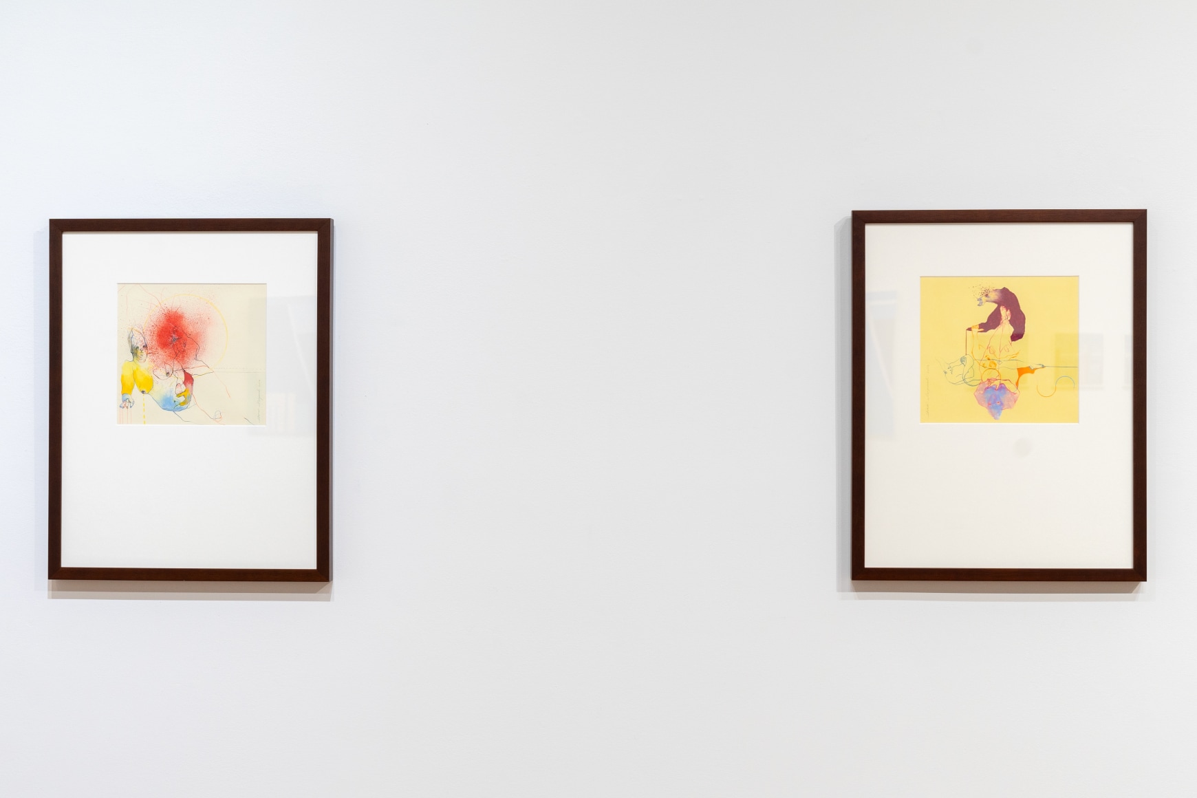 Installation view of Summer Group Exhibition -&nbsp;Adrianne Lobel, Shirin Mirjamali &amp; nikki terry&nbsp;(2024) at 494 Greenwich Street.