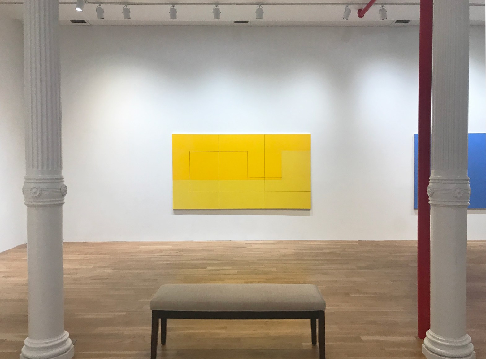 Installation view of Jan Cunningham's solo exhibition at Anita Rogers Gallery