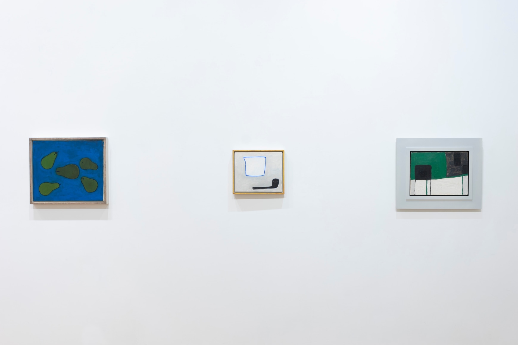Installation view of William Scott: Paintings and Drawings, Fifties Through Eighties at Anita Rogers Gallery