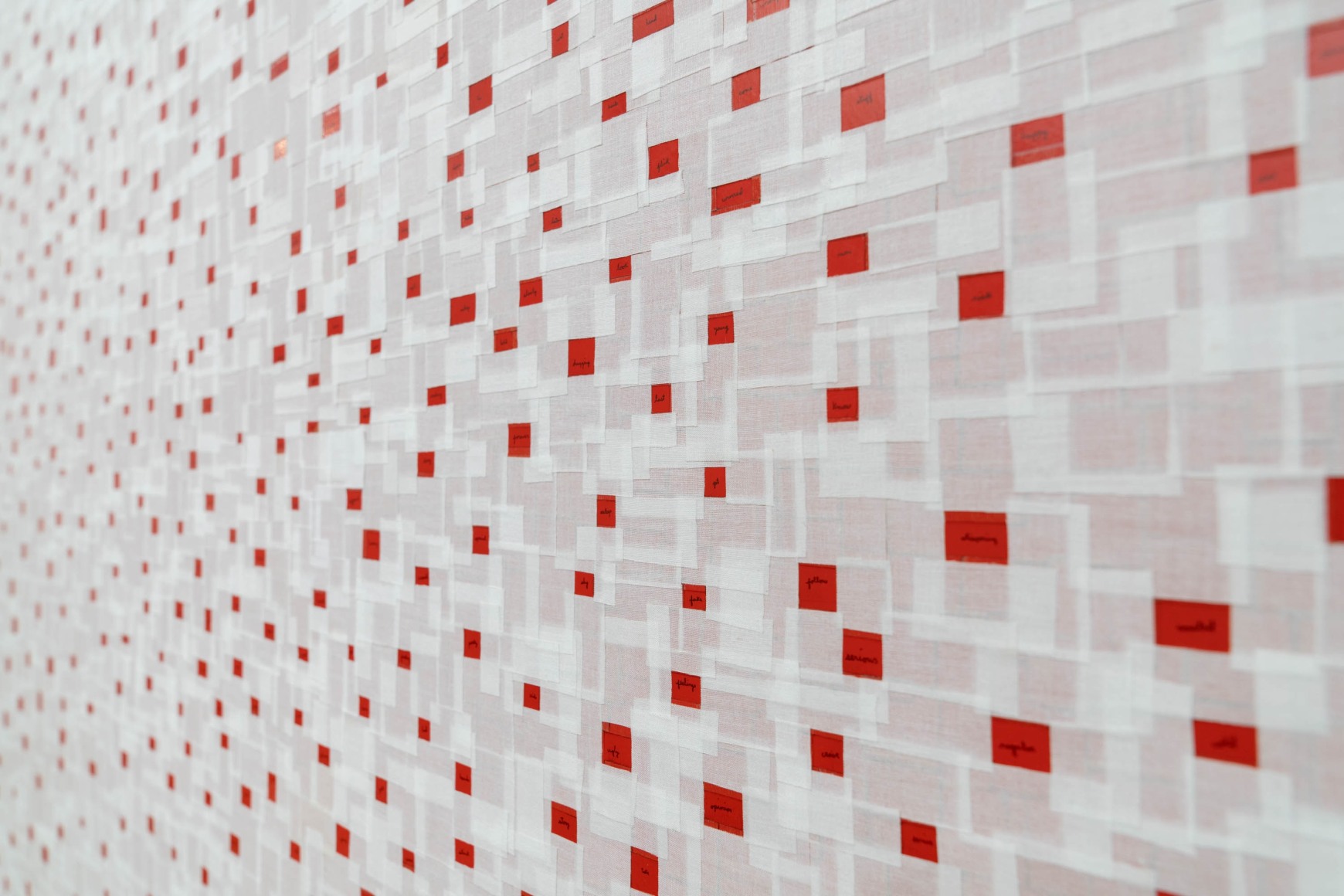 Installation view of INTERSECTIONS I (2023) at Anita Rogers Gallery