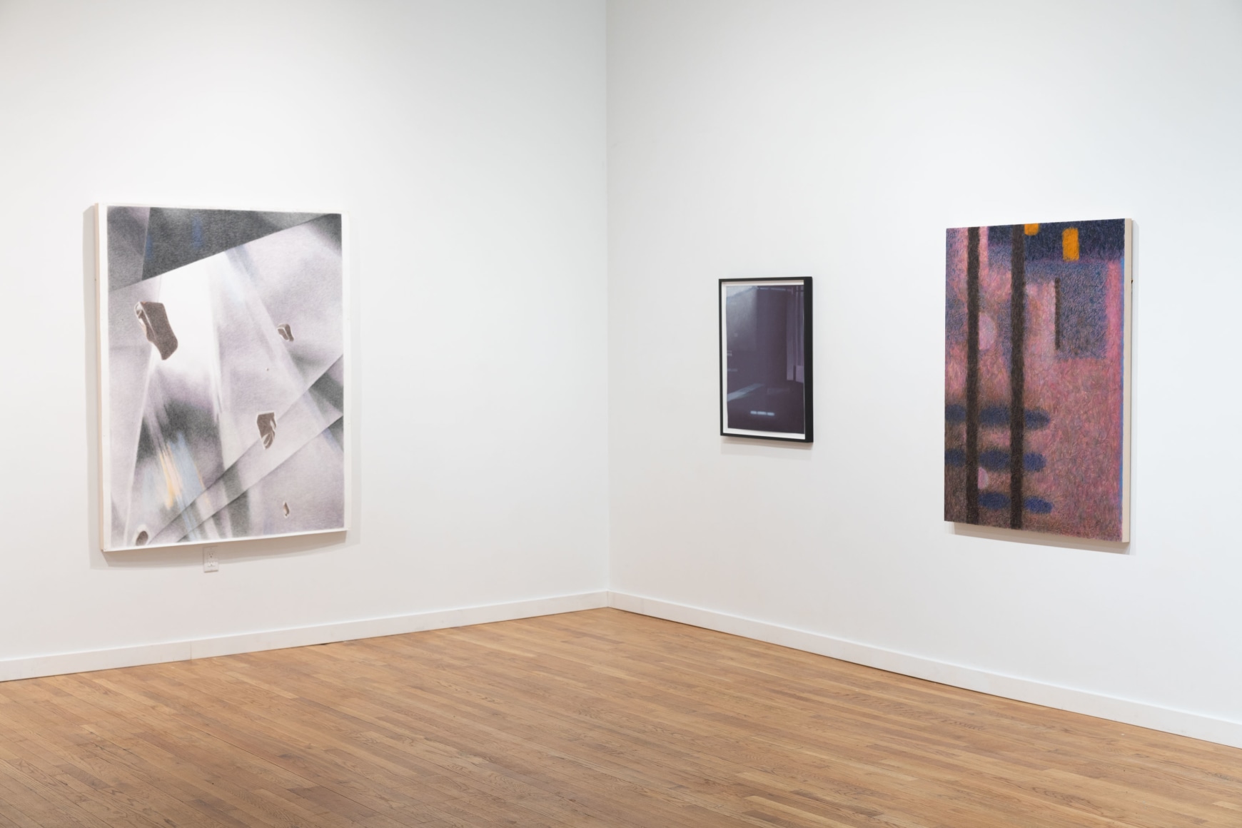 Installation photo of John McDevitt King: Outskirts (2025)