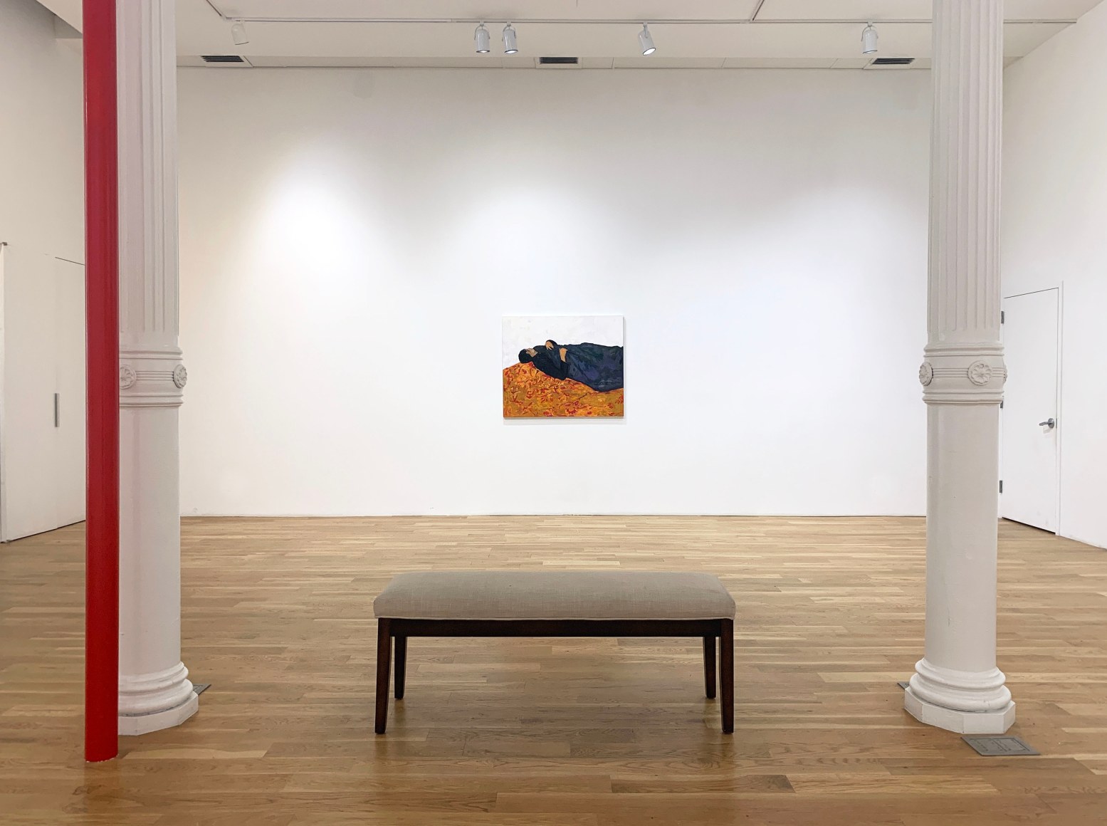 Installation view of Anas Albraehe and Mahreen Zuberi (2021). Anita Rogers Gallery