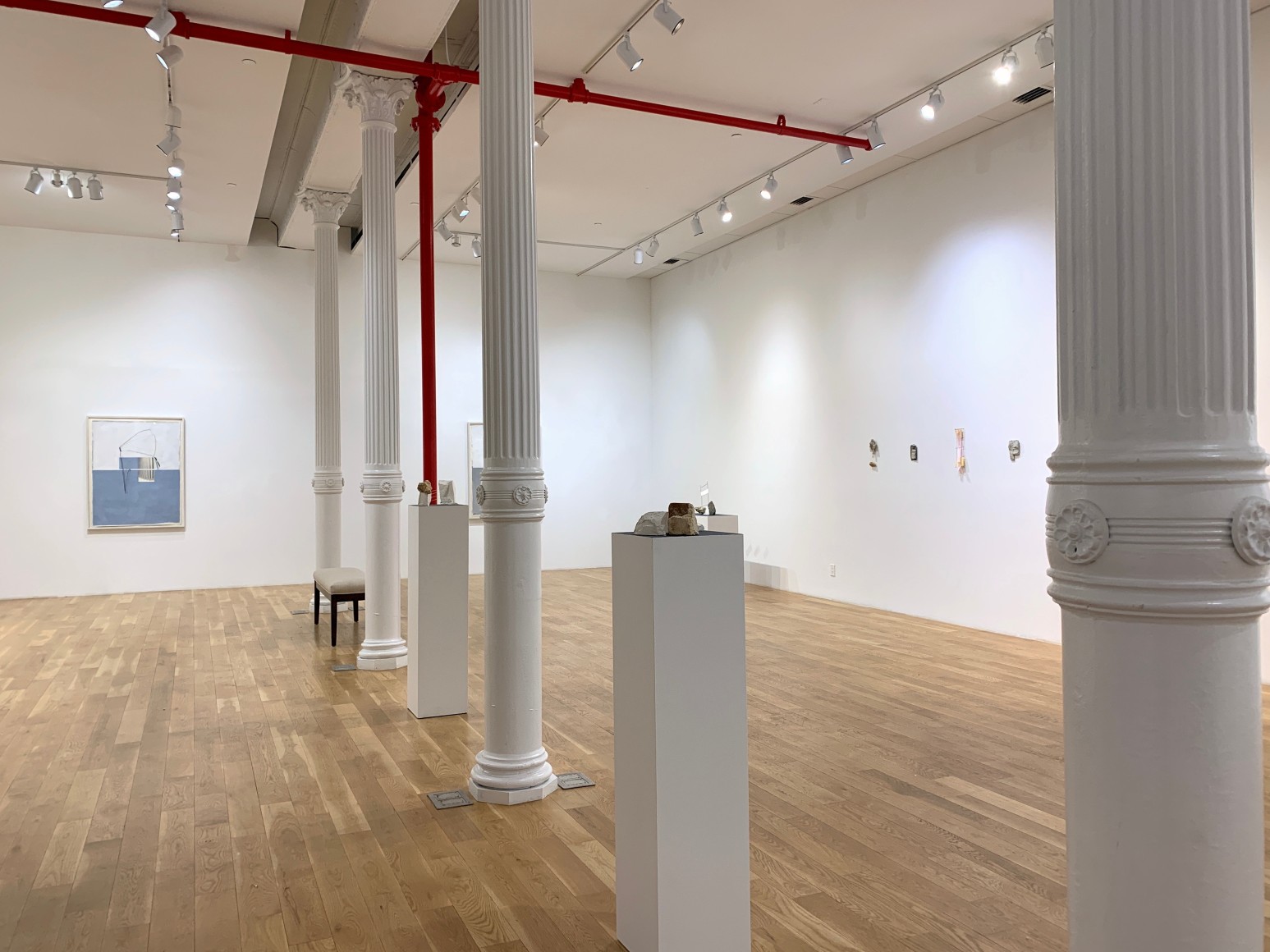 Installation of Gordon Moore & Mark Webber in Soho, NYC