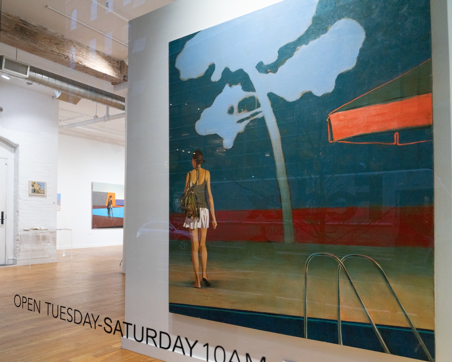 Installation view of Tomas Watson: Transitions (2024) at Anita Rogers Gallery