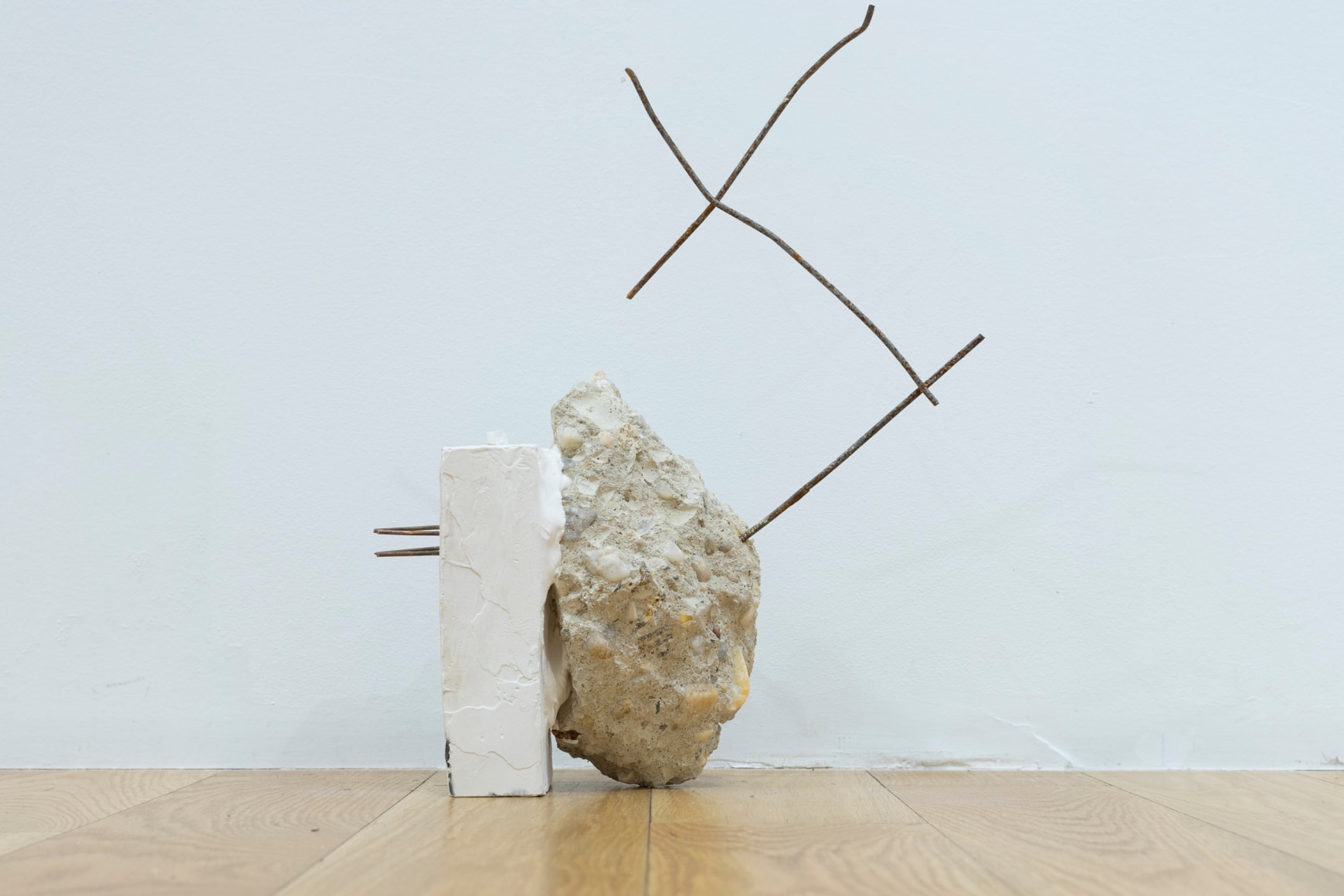 Installation view of Mark Webber: We Shall be a City Upon a Hill at Anita Rogers Gallery