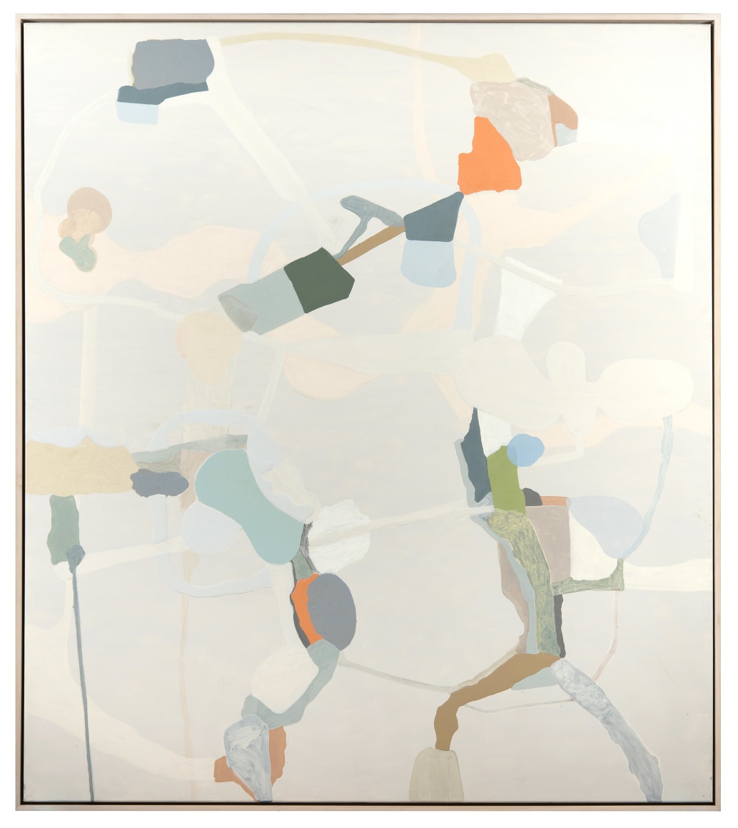 Carrie Johnson, Untitled, 2005, Oil on canvas, 68&rdquo; x 60&rdquo; at Anita Rogers Gallery
