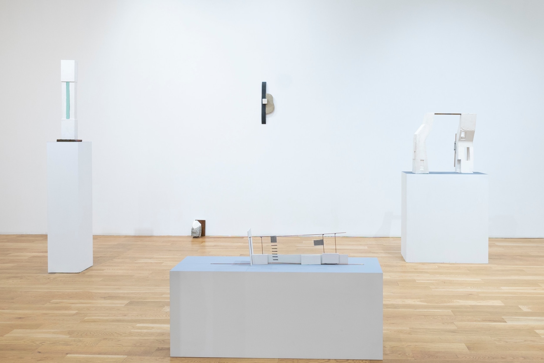 Installation view of Mark Webber: We Shall be a City Upon a Hill at Anita Rogers Gallery