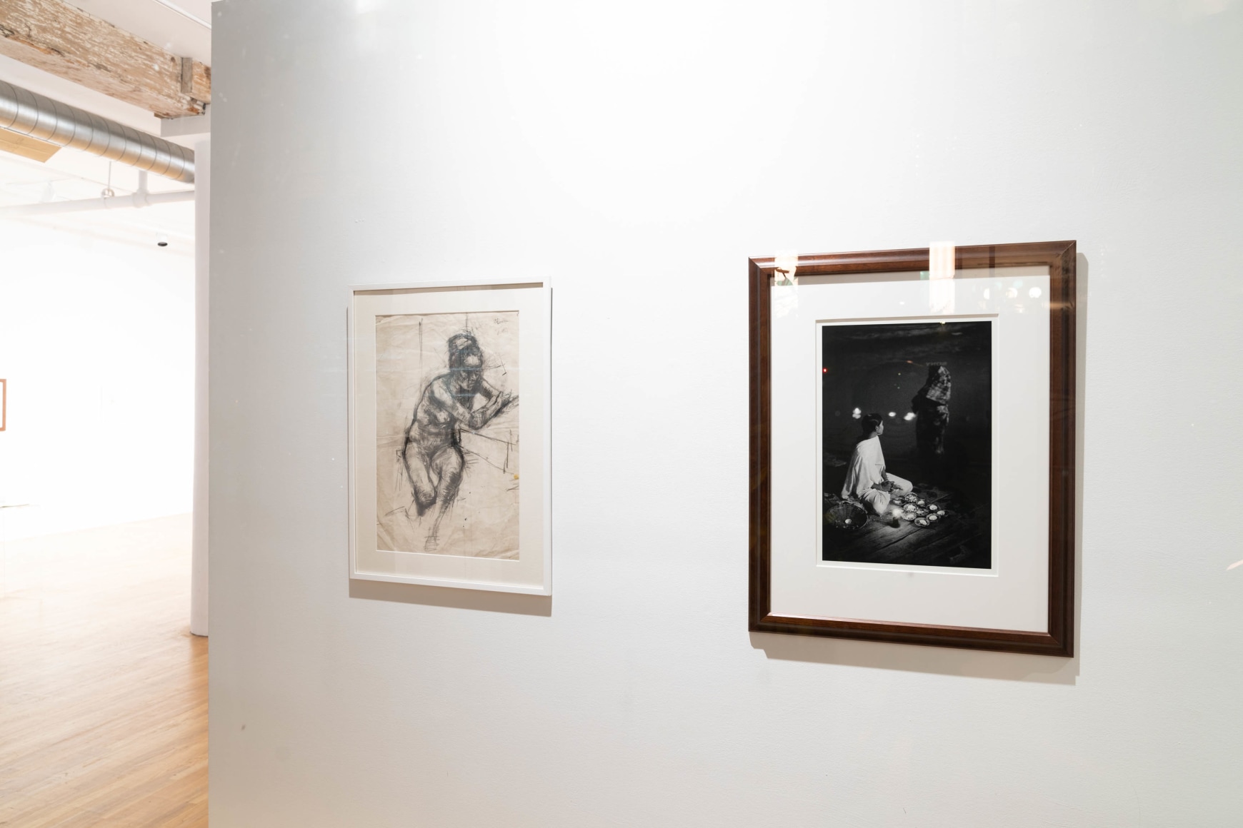 Installation shot of Jack Martin Rogers &amp; Mandy Vahabzadeh