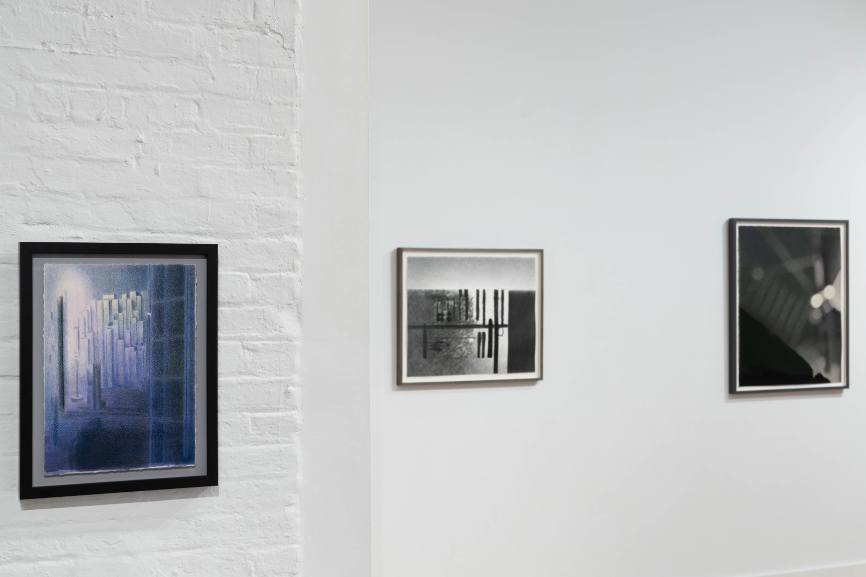 Installation view of INTERSECTIONS I (2023) at Anita Rogers Gallery