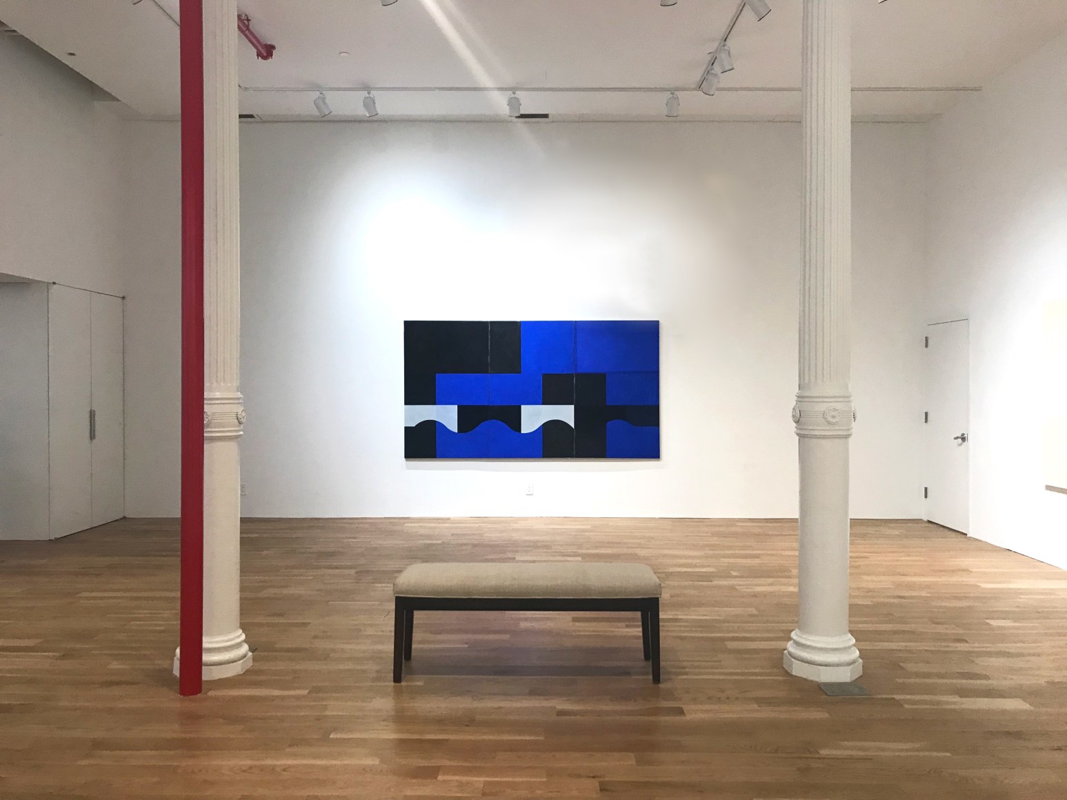 Installation view of Jan Cunningham's solo exhibition at Anita Rogers Gallery