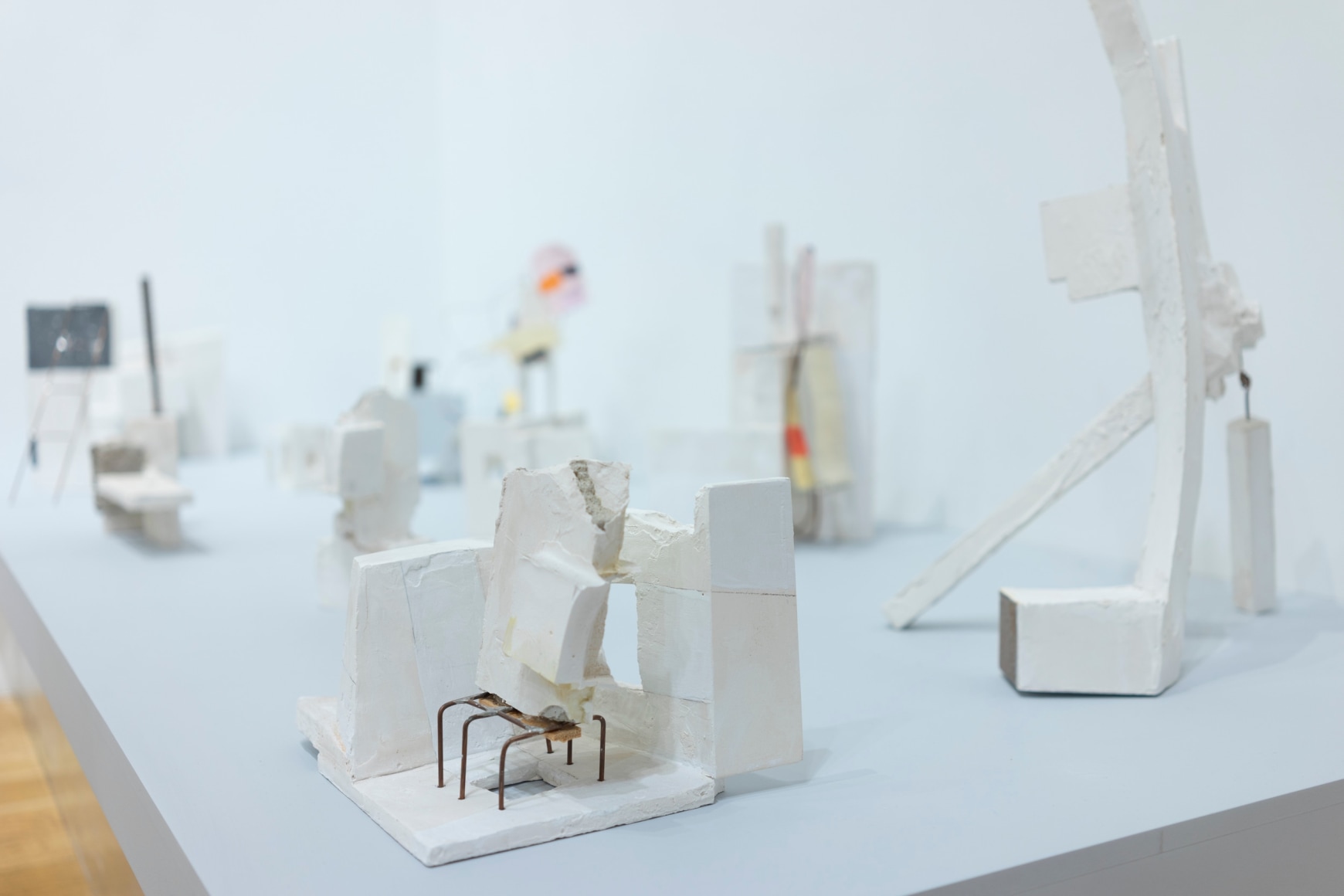 Installation view of Mark Webber: We Shall be a City Upon a Hill at Anita Rogers Gallery
