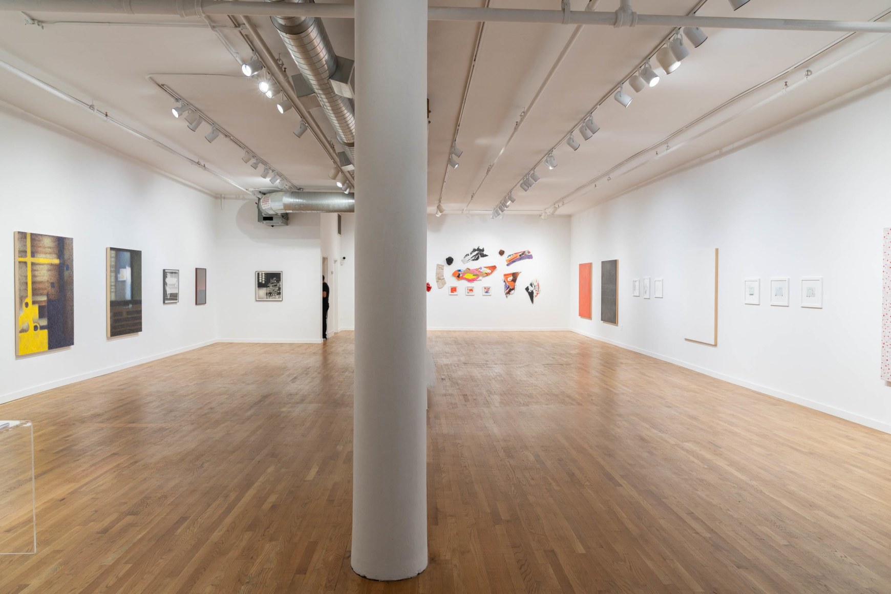 Installation view of INTERSECTIONS I (2023) at Anita Rogers Gallery