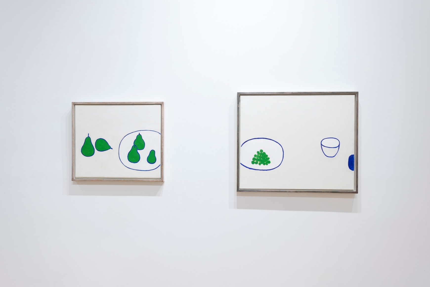 Installation view of William Scott: Paintings and Drawings, Fifties Through Eighties at Anita Rogers Gallery