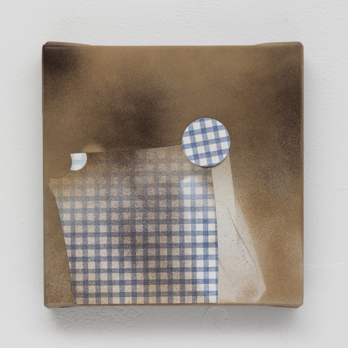 George Negroponte, My Rothko, 2018, Mixed Media on Canvas, 8&quot; x 8&quot; at Anita Rogers Gallery