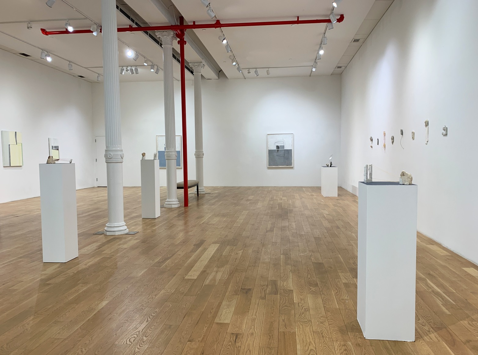 Installation of Gordon Moore & Mark Webber in Soho, NYC