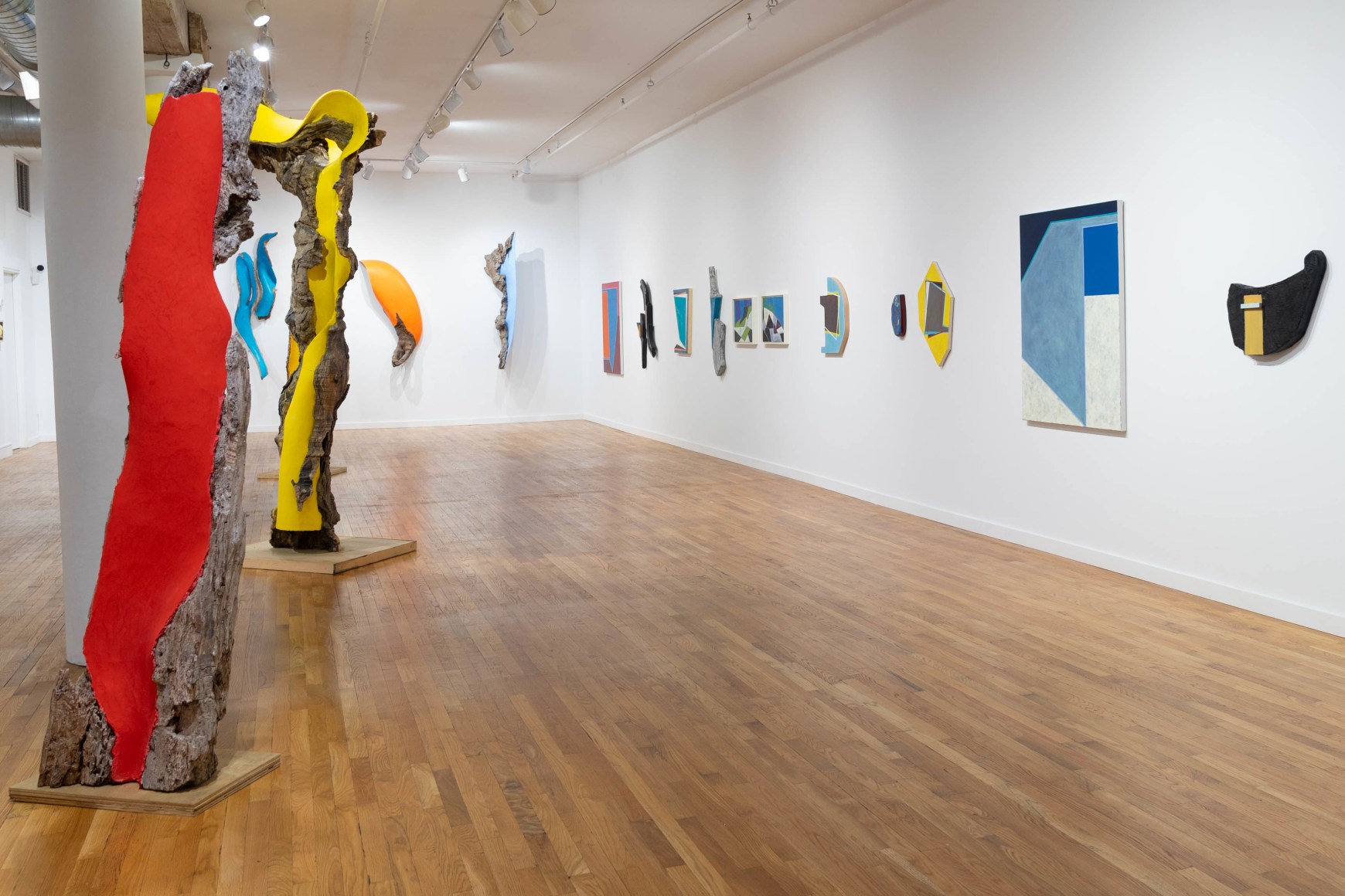 Installation view of INTERSECTIONS II (2024)  at Anita Rogers Gallery