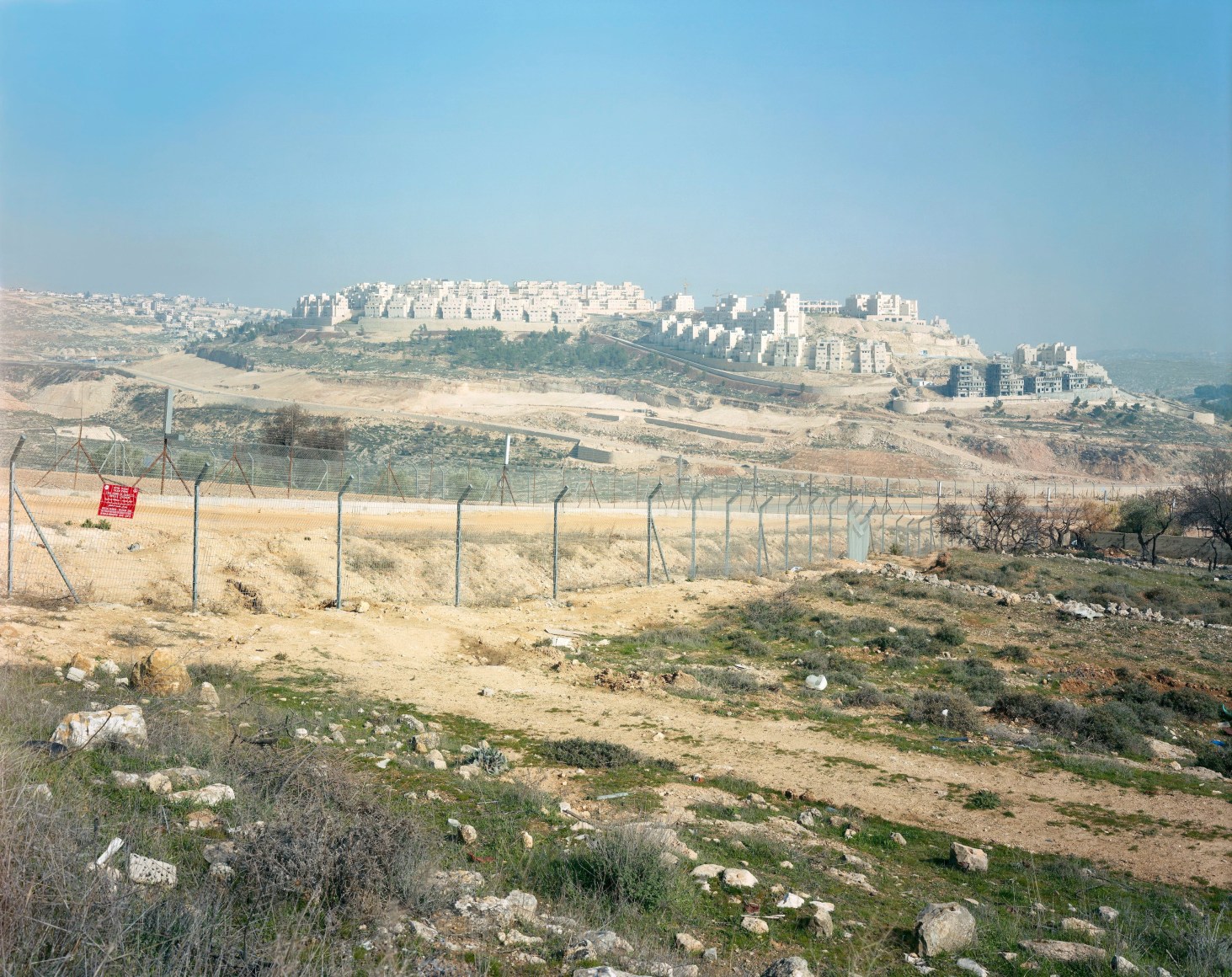 Yishay Garbasz, Har Homa 1,&nbsp;2004,&nbsp;C-print, 47 1/4&quot; x 59 1/8&quot; at Anita Rogers Gallery