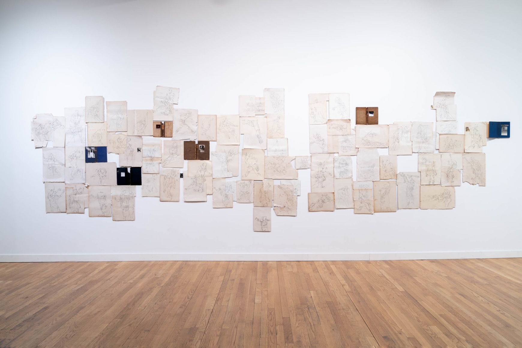 Installation photo of Phil Hale: ANTICLIMB (2025)&nbsp;  Photo by Jon-Paul Rodriguez at Anita Rogers Gallery