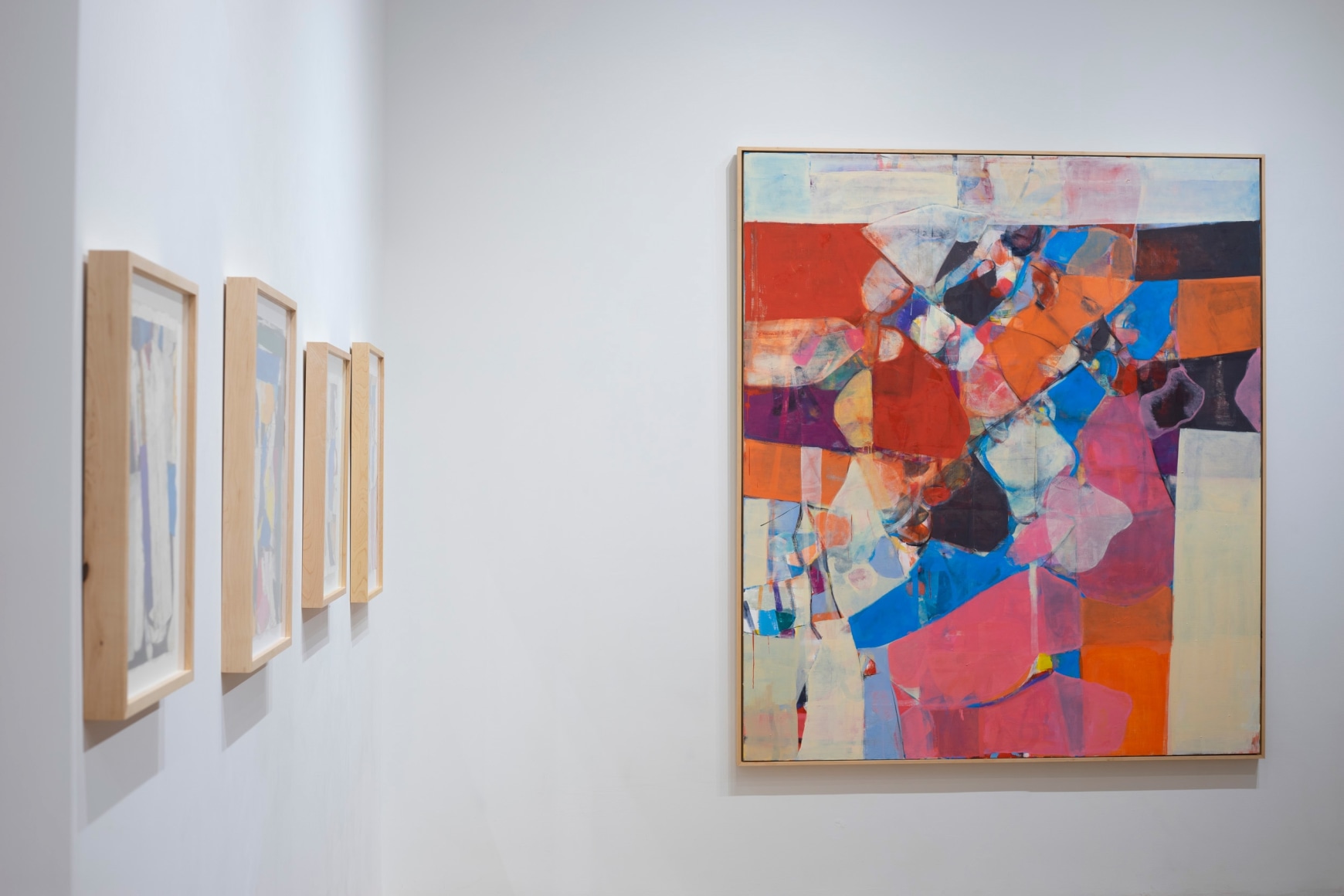Installation view of Robert Szot: Then Again, Who Does? at Anita Rogers Gallery