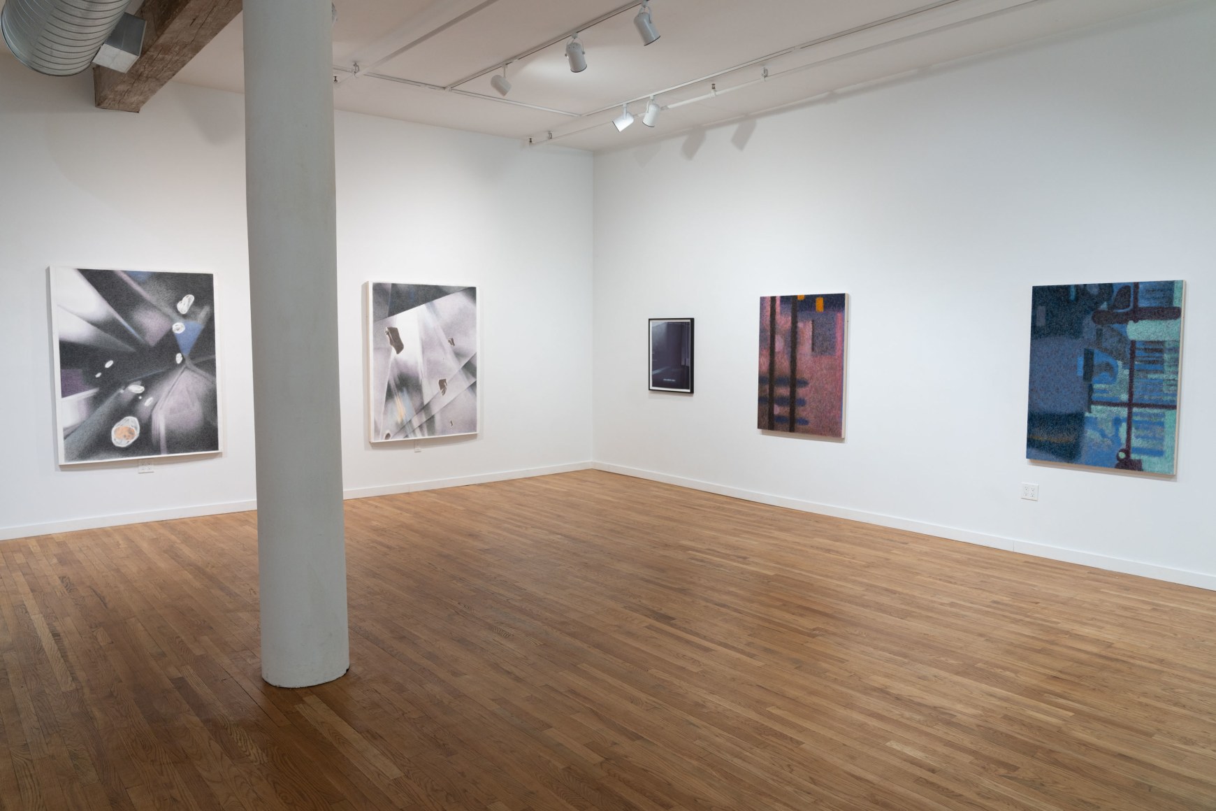 Installation photo of John McDevitt King: Outskirts (2025)