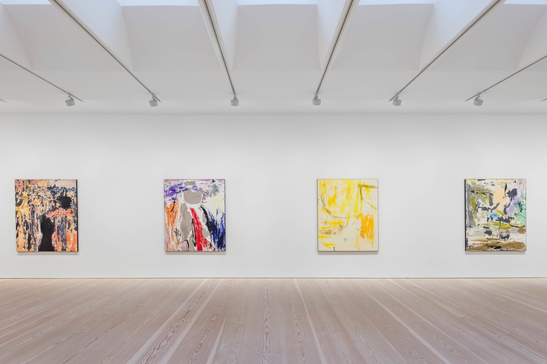 Installation view from Secundino Hern&aacute;ndez exhibition 2017