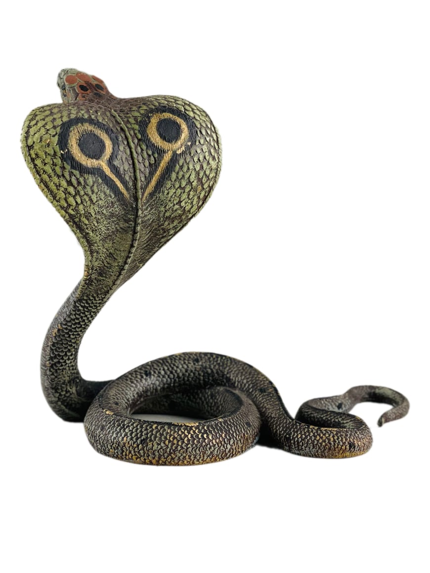 King Cobra Pocket Watch Holder - Sculptures - Ophir Gallery ...