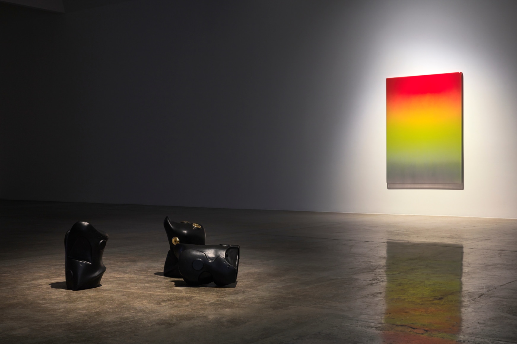 Mika Tajima: PSYCHO GRAPHICS Installation view at Kayne Griffin Corcoran