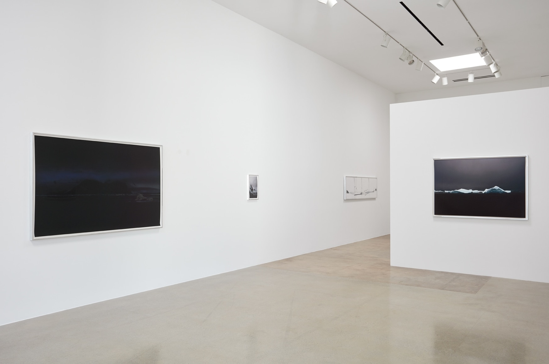 Installation view of &quot;Liza Ryan: Antarctica&quot; at Kayne Griffin Corcoran, Los Angeles
