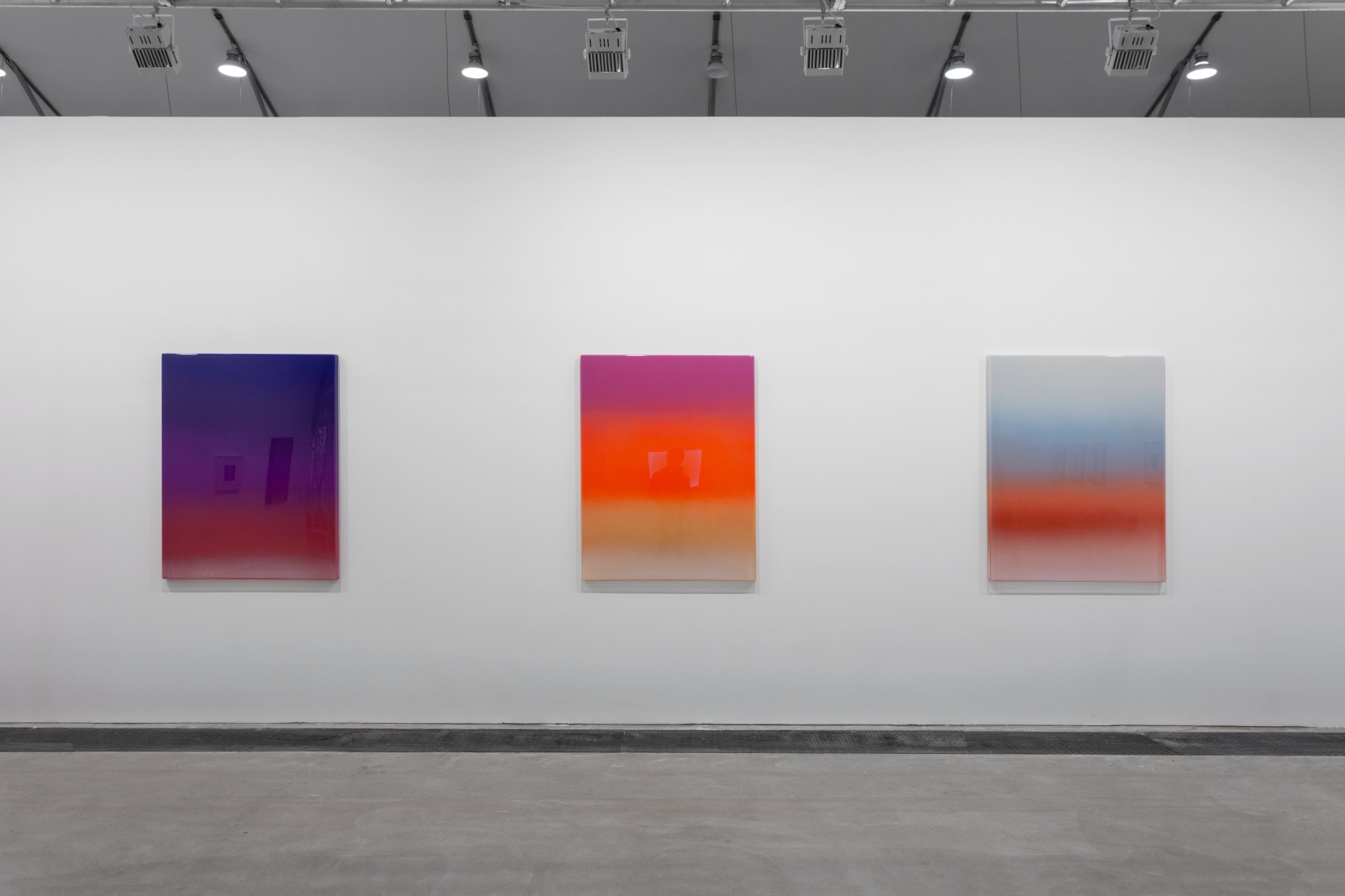 Installation view of Kayne Griffin Corcoran at West Bund Art &amp; Design