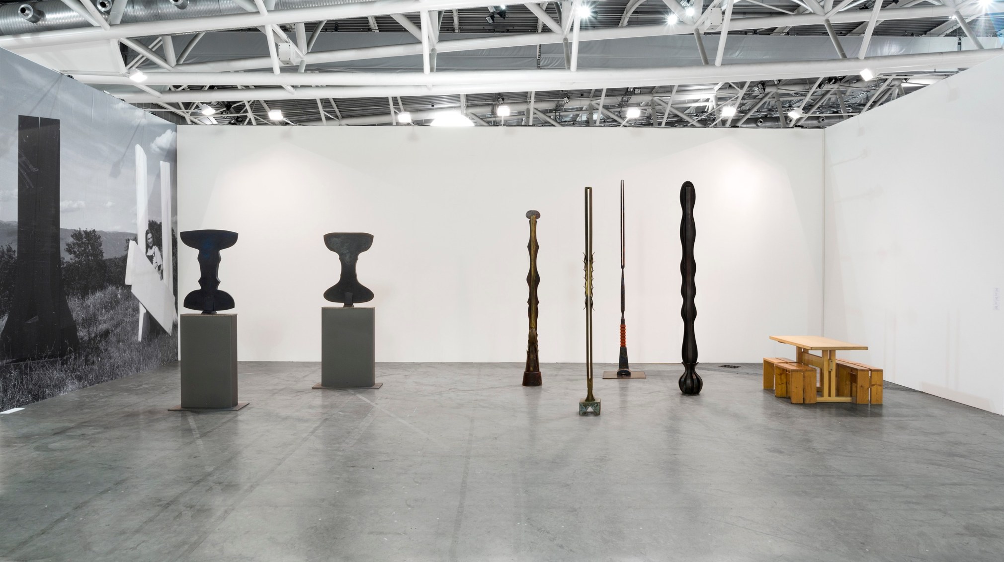 Installation view of Beverly Pepper at Artissima 2017