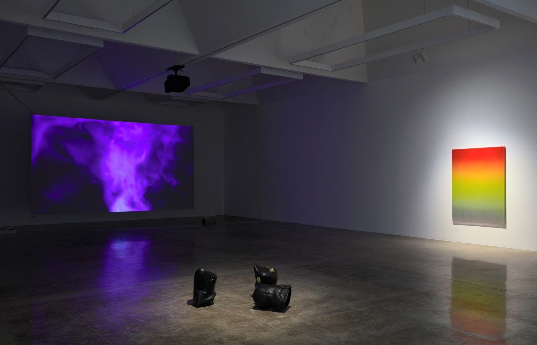 Mika Tajima: PSYCHO GRAPHICS Installation view at Kayne Griffin Corcoran