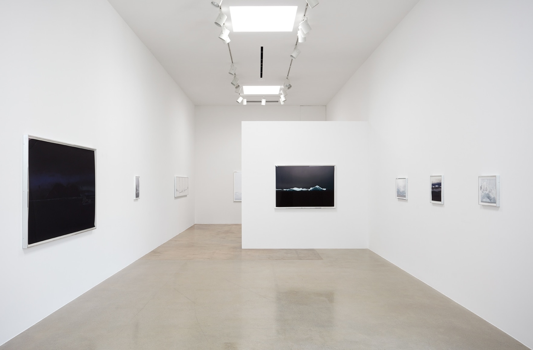 Installation view of &quot;Liza Ryan: Antarctica&quot; at Kayne Griffin Corcoran, Los Angeles