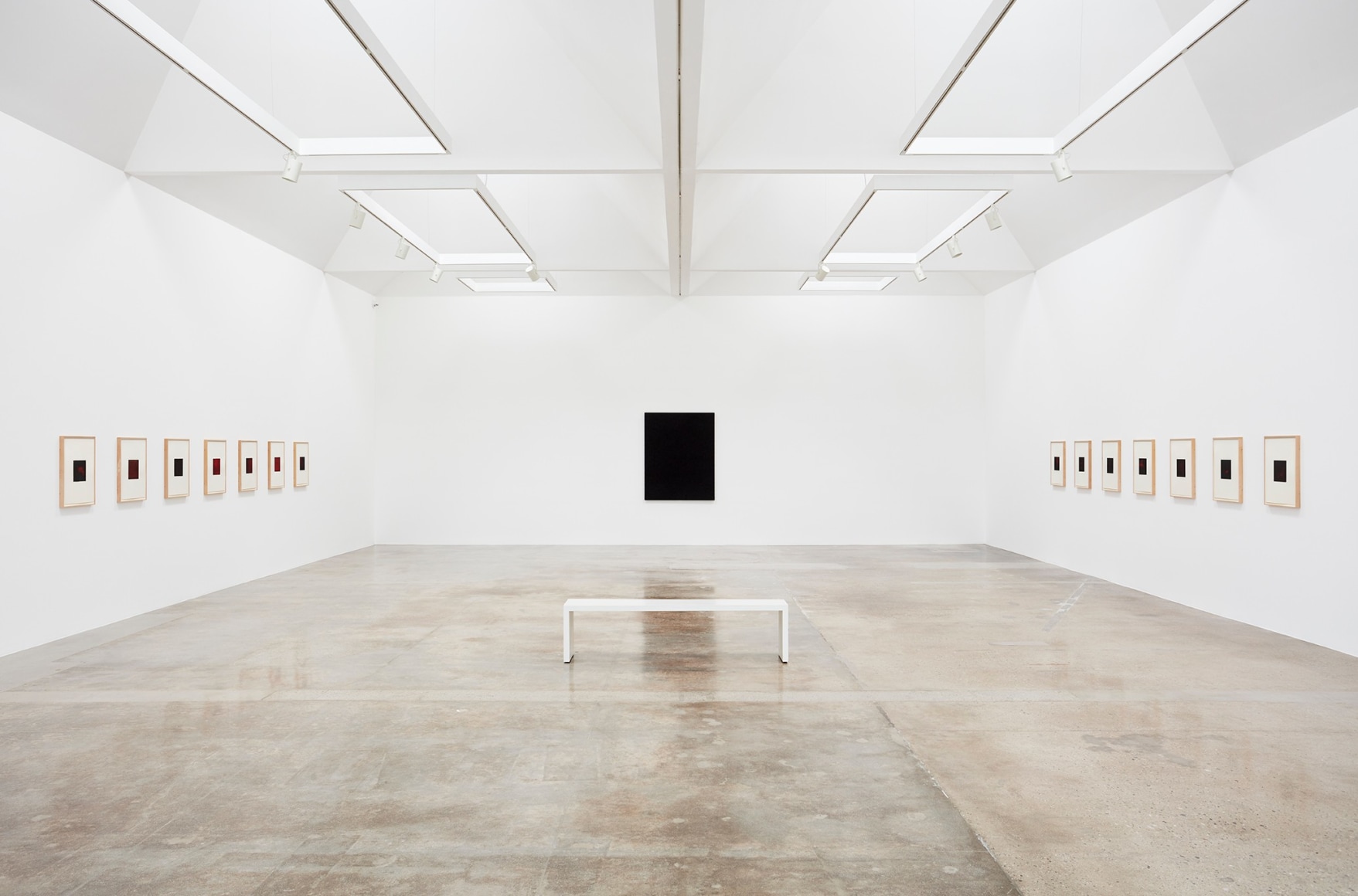 Installation view of Tomoharu Muarakmi at Kayne Griffin Corcoran, Los Angeles