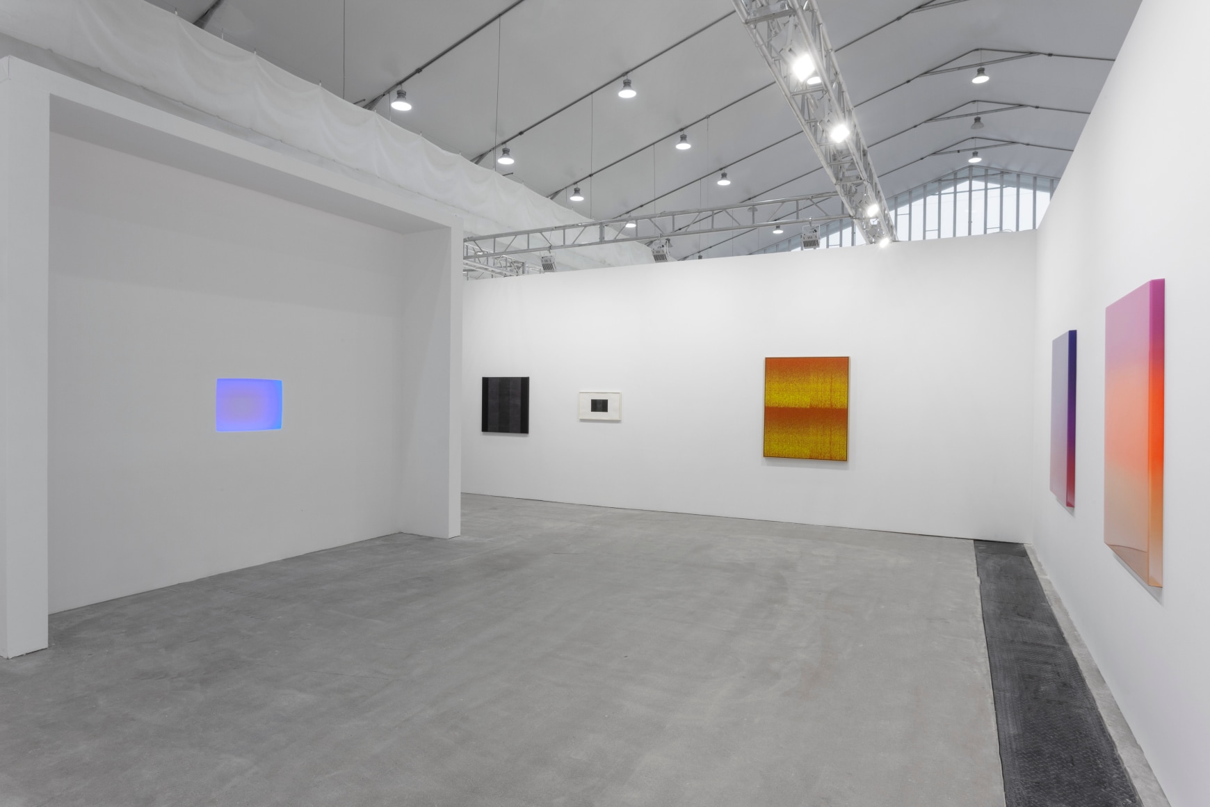 Installation view of Kayne Griffin Corcoran at West Bund Art &amp; Design