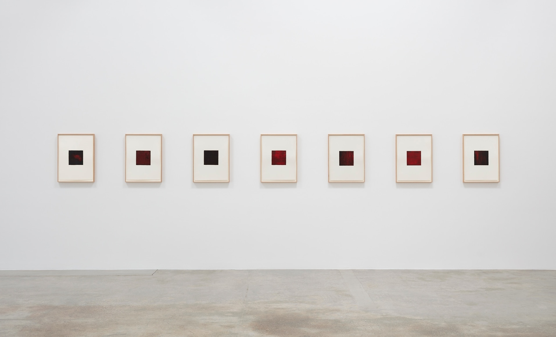 Installation view of Tomoharu Muarakmi at Kayne Griffin Corcoran, Los Angeles