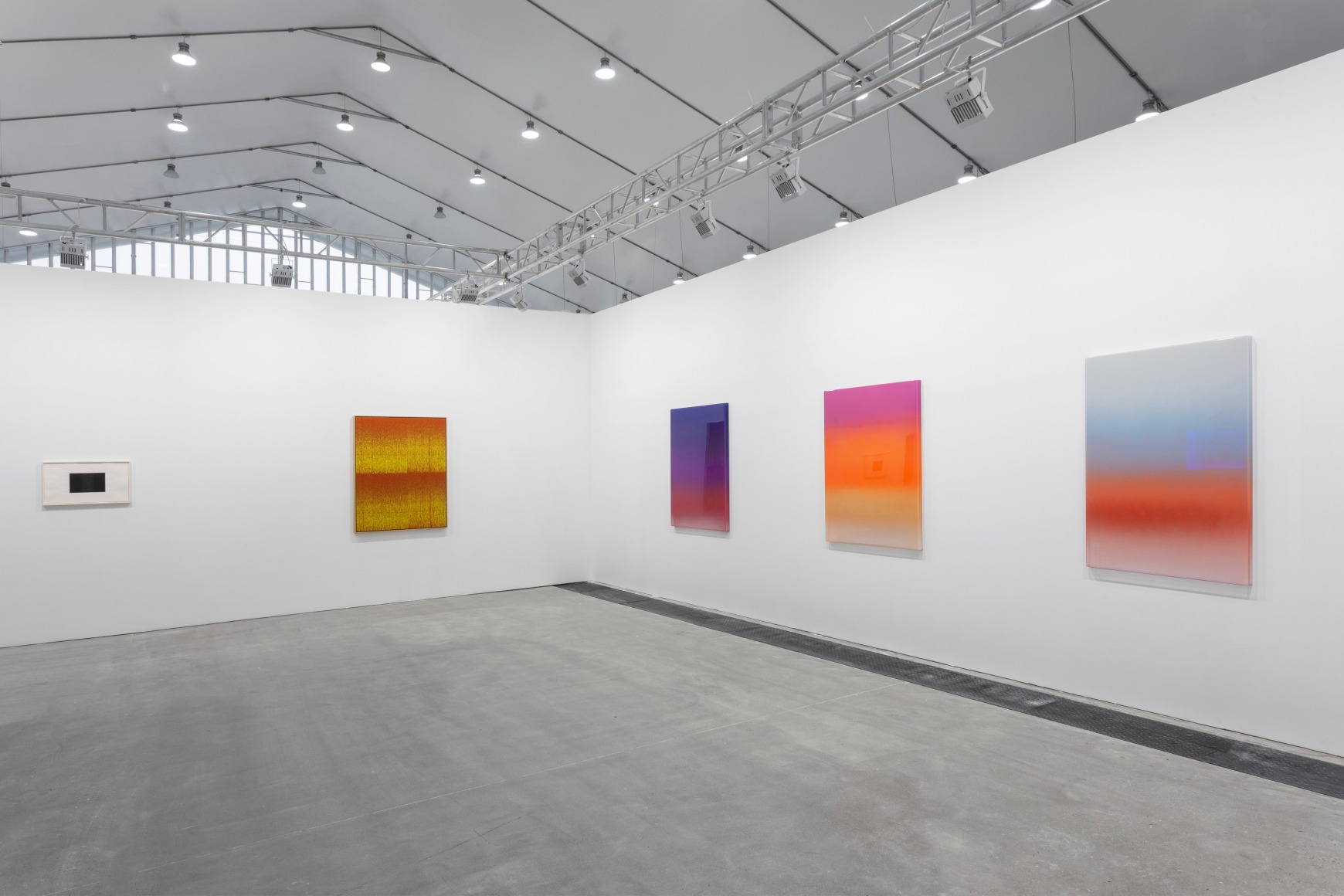 Installation view of Kayne Griffin Corcoran at West Bund Art &amp; Design
