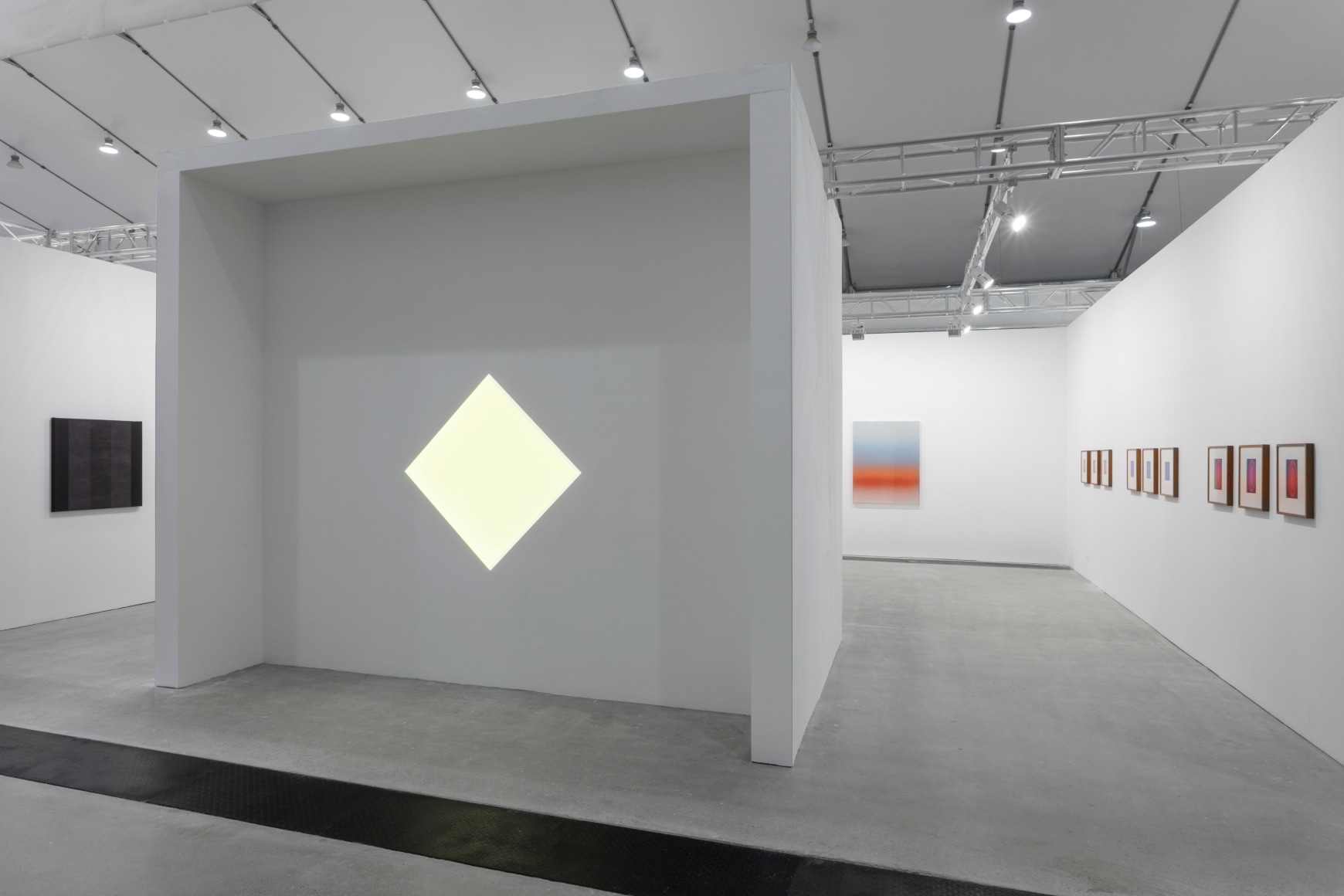 Installation view of Kayne Griffin Corcoran at West Bund Art &amp; Design