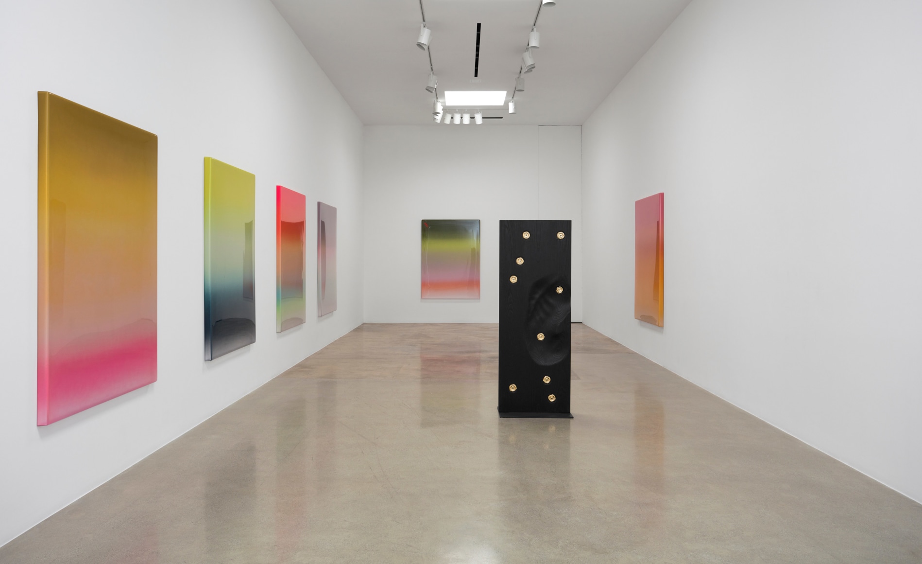 Mika Tajima: PSYCHO GRAPHICS Installation view at Kayne Griffin Corcoran