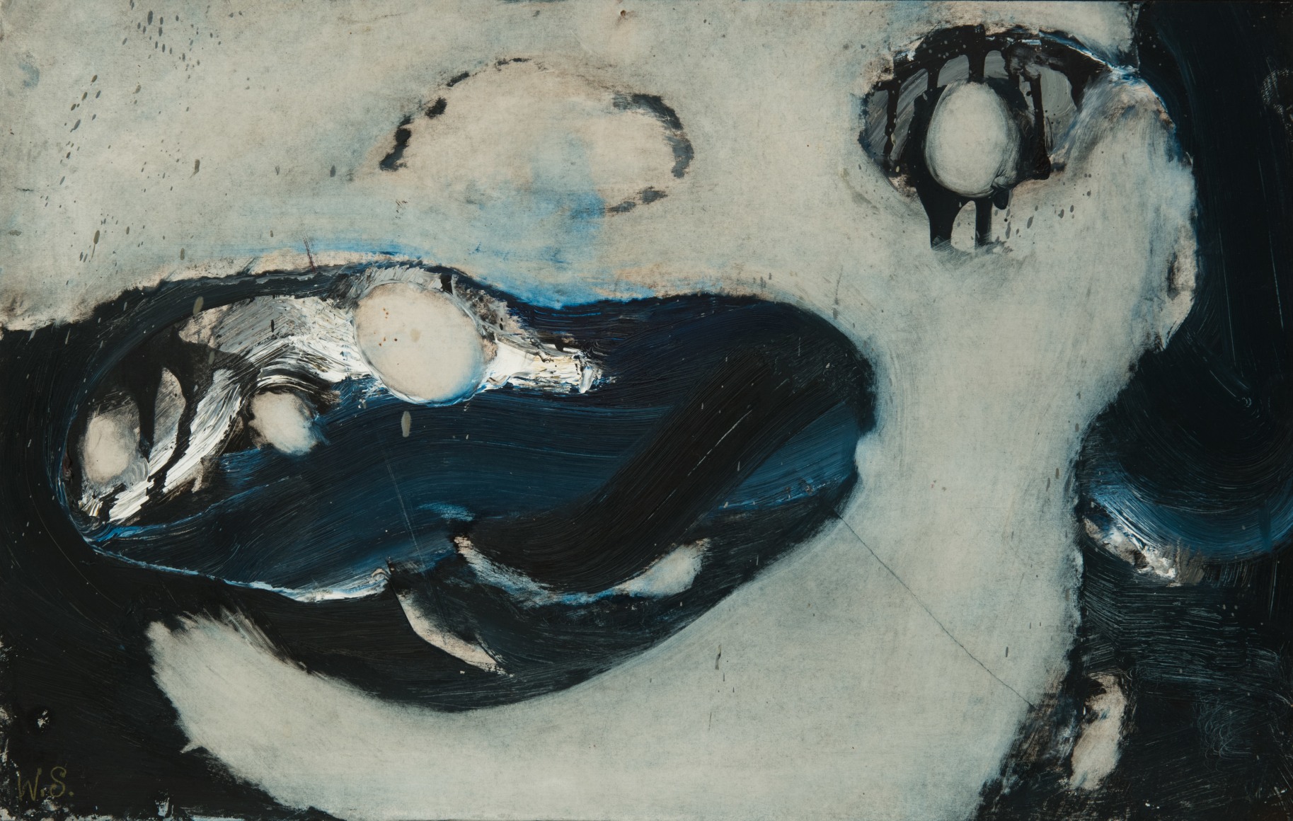 William Scharf (1927-2018) Wave Nest, 1964