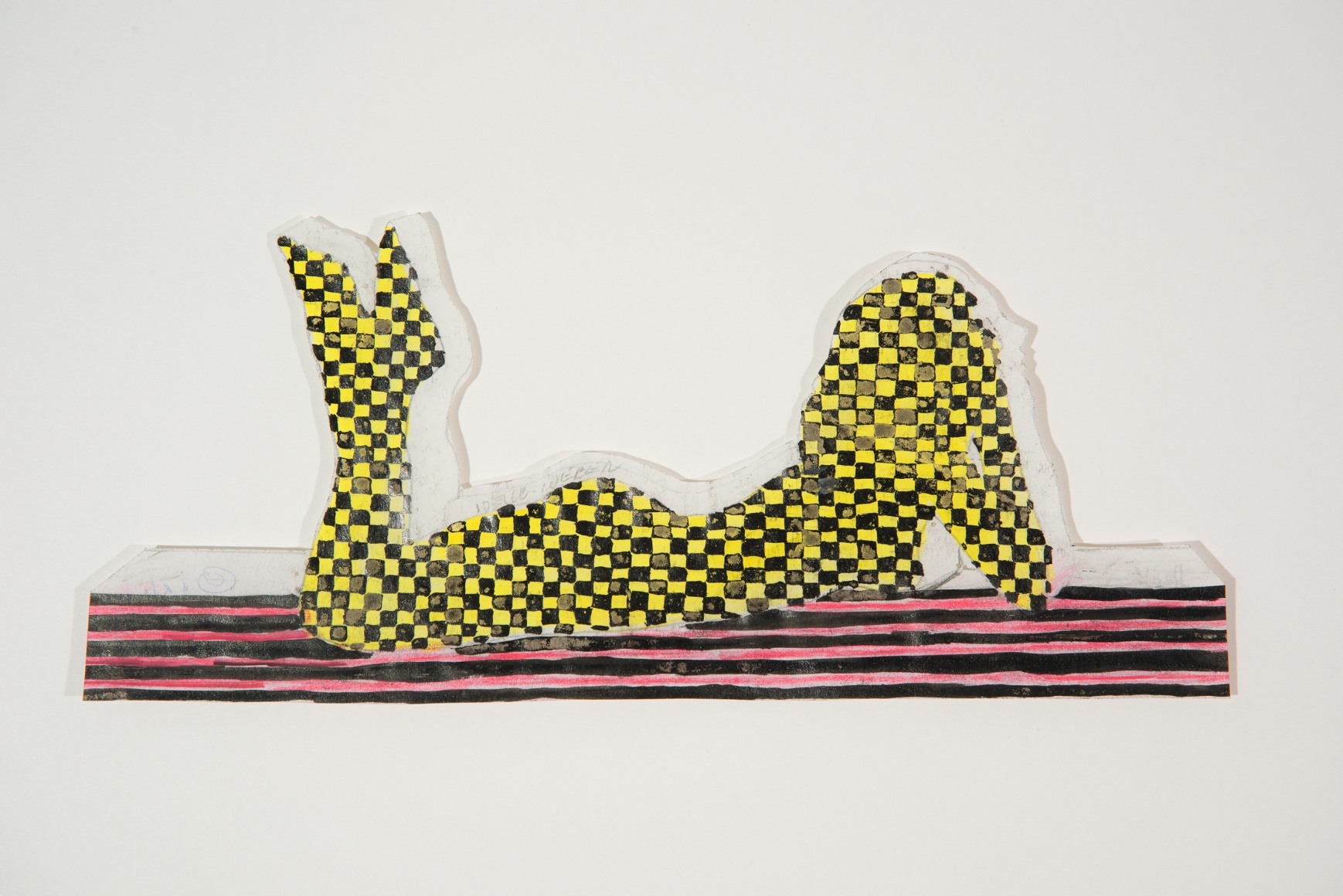 Idelle Weber (b. 1932) Checked Babe, 1960s