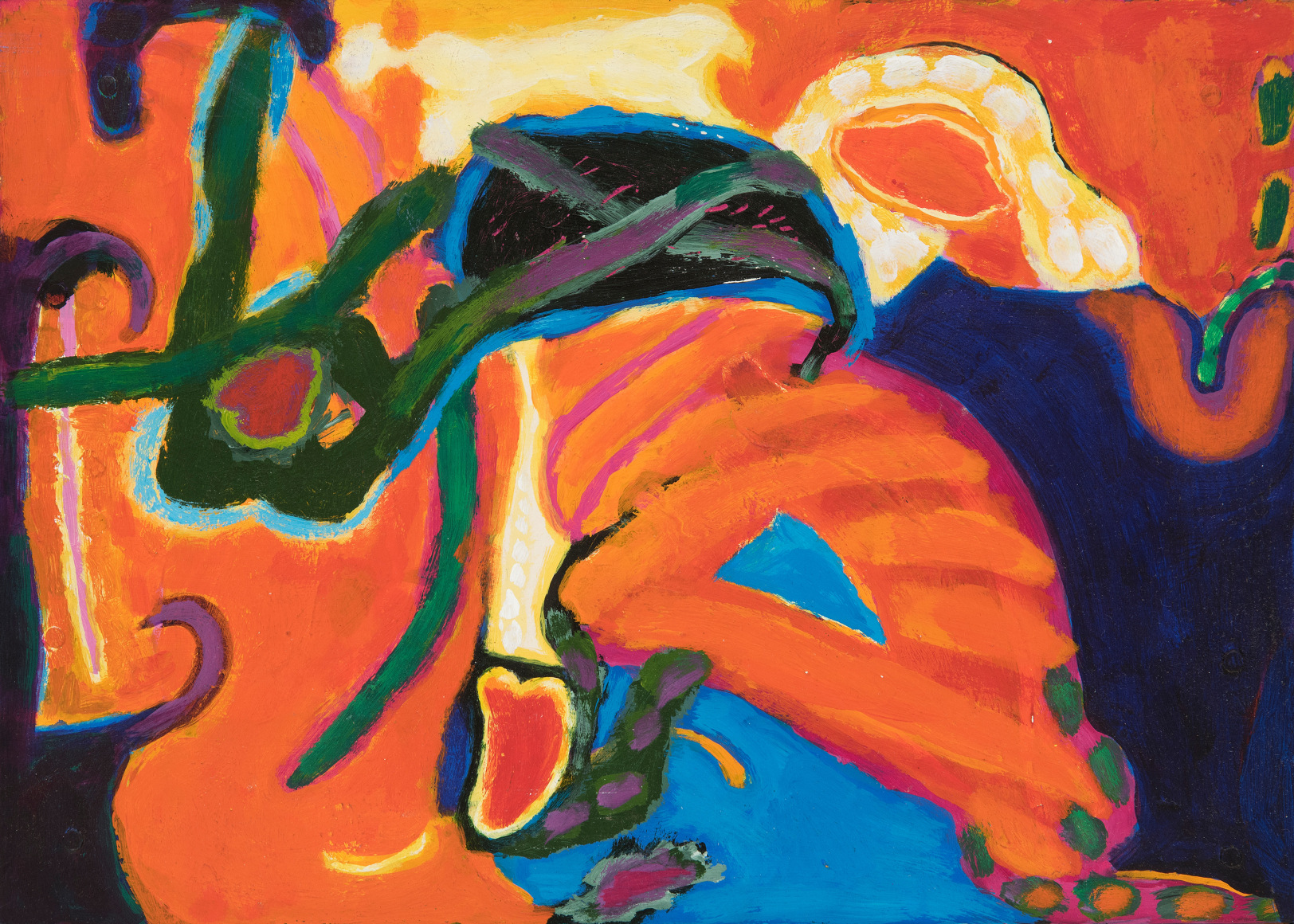 William Scharf, Untitled, circa 1970