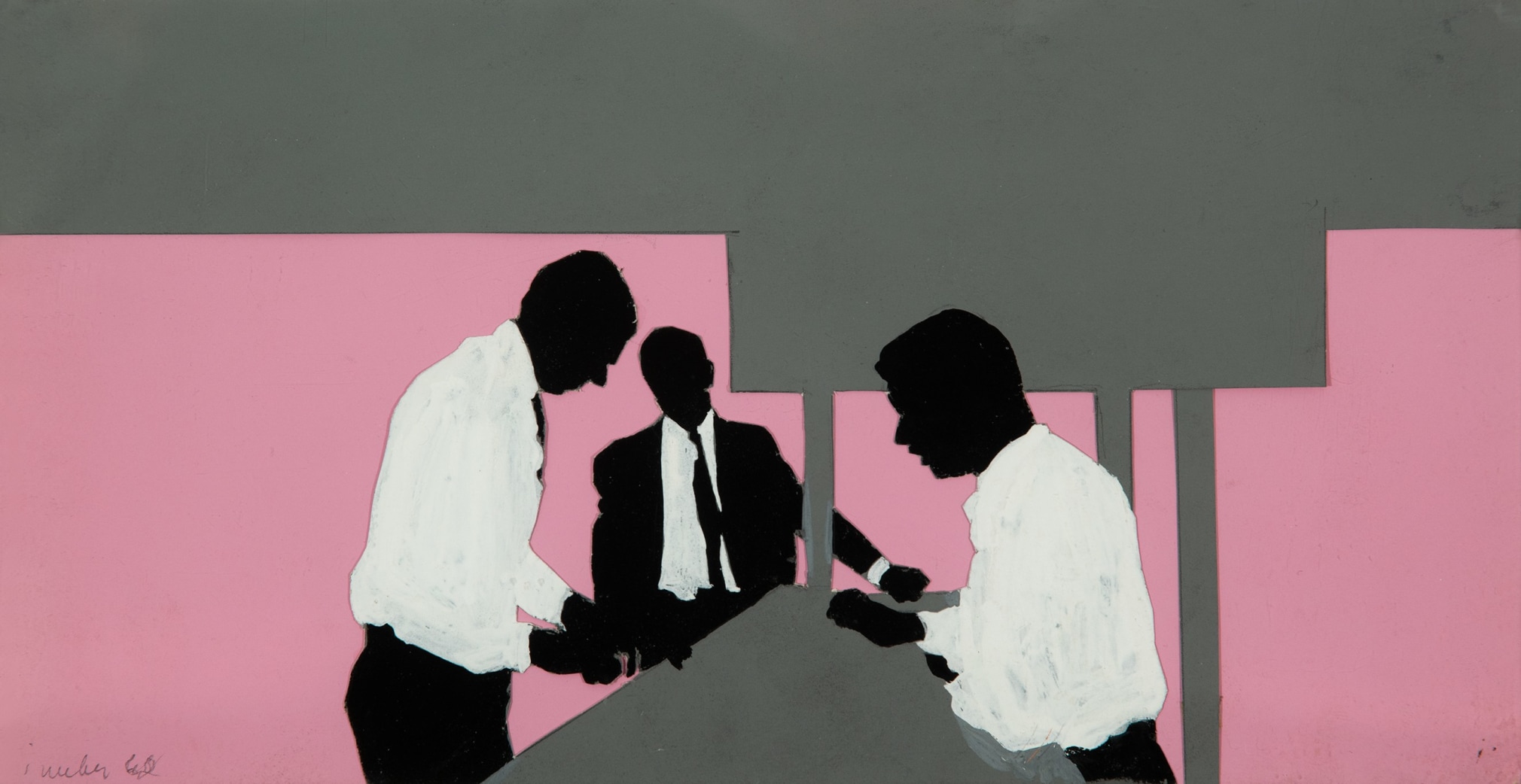 Idelle Weber (b. 1932) Bubble Gum Night, 1962