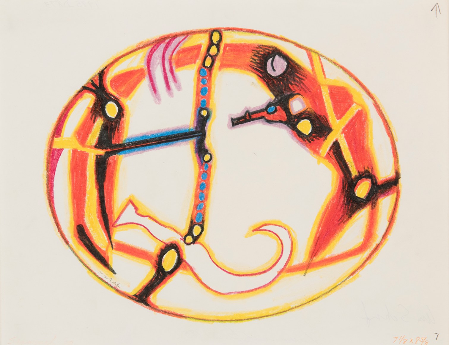 William Scharf, Untitled, 1985