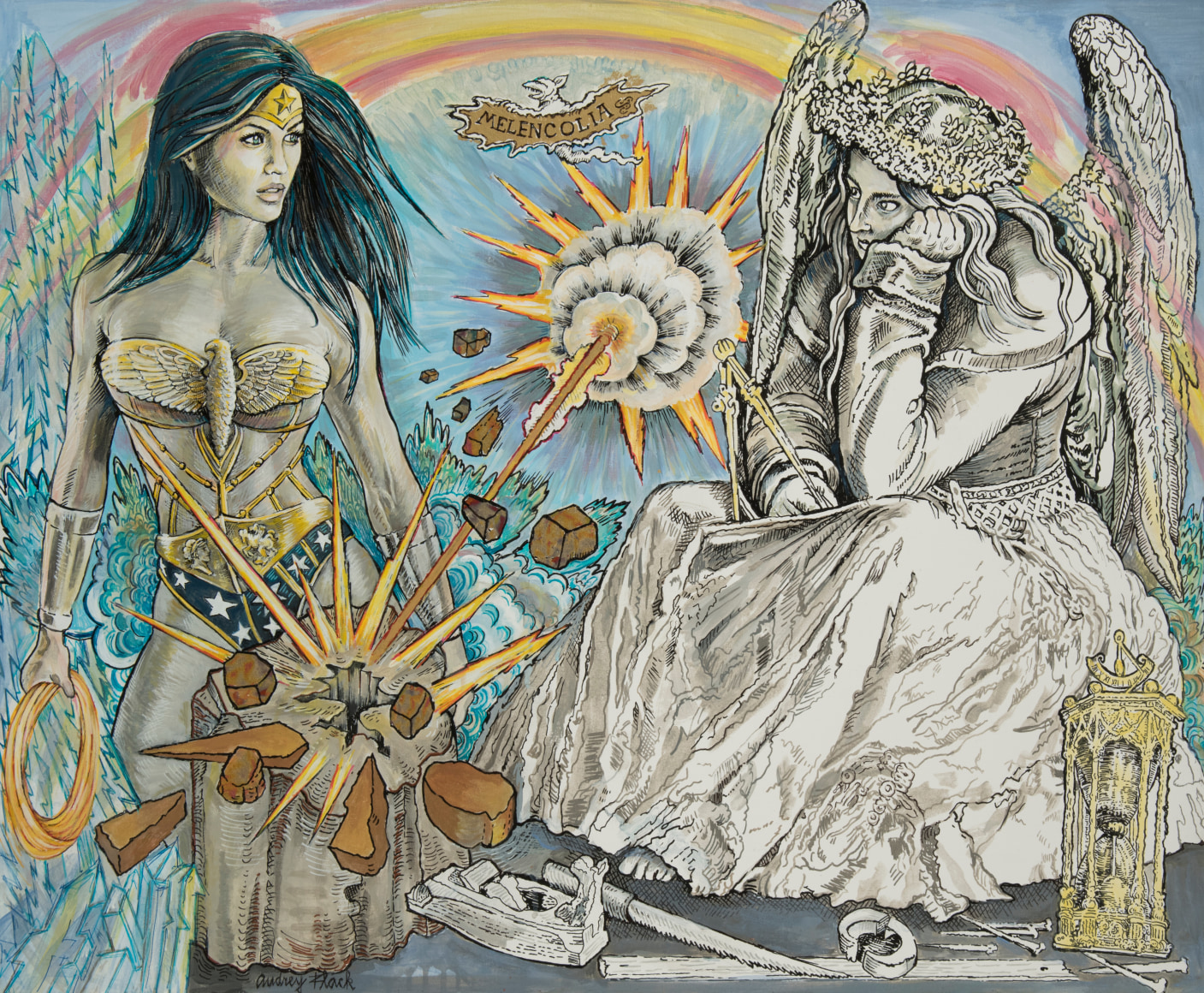 Audrey Flack (b. 1931) Melencolia, 2017