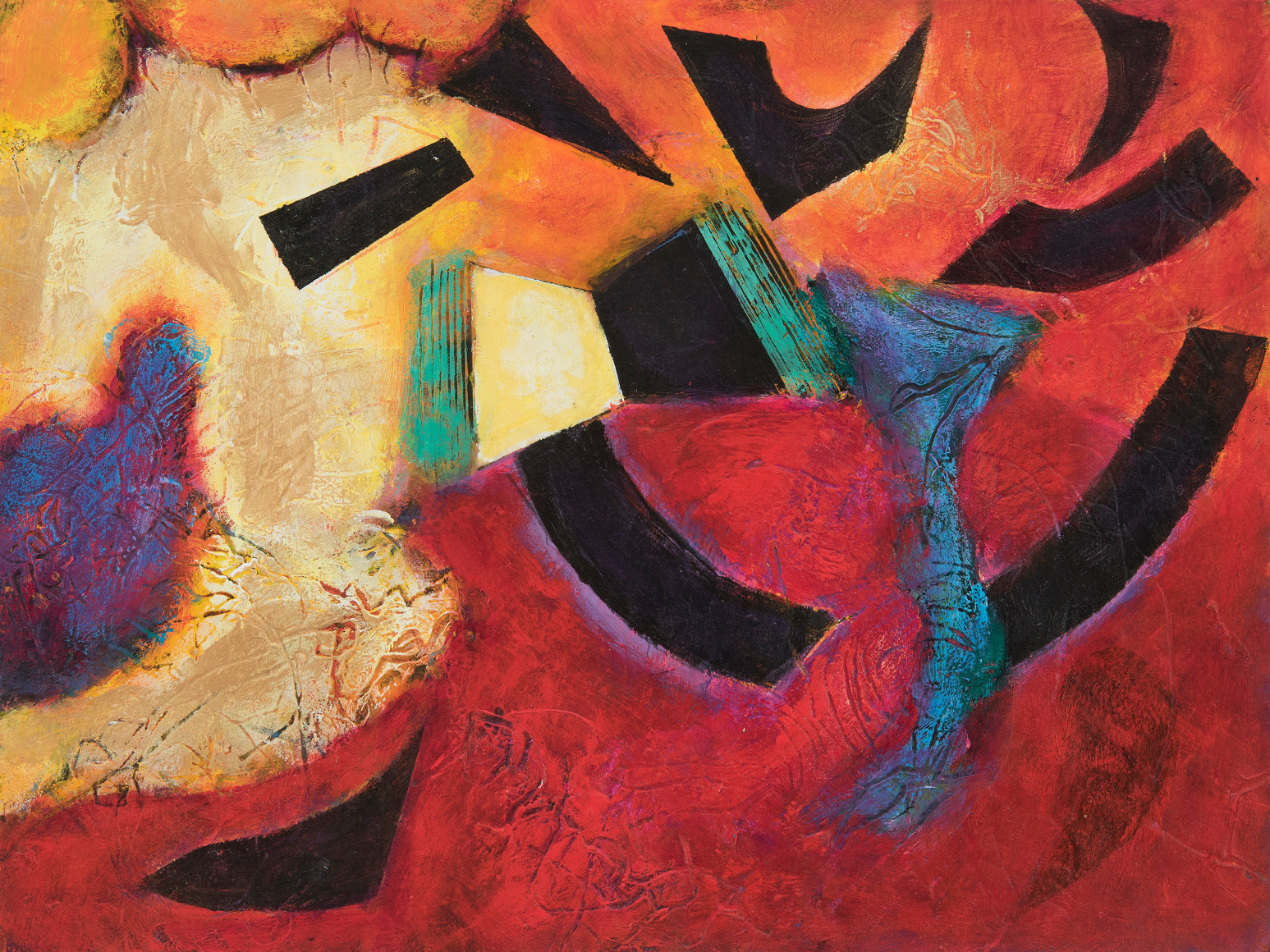 William Scharf, The Sun Shines On The Opening Volume, 2011-2012