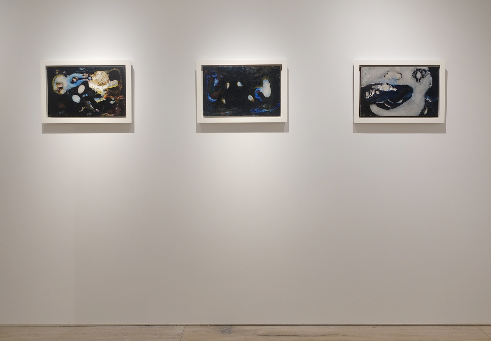 Installation view - Primordial Language: Small Works by William Scharf