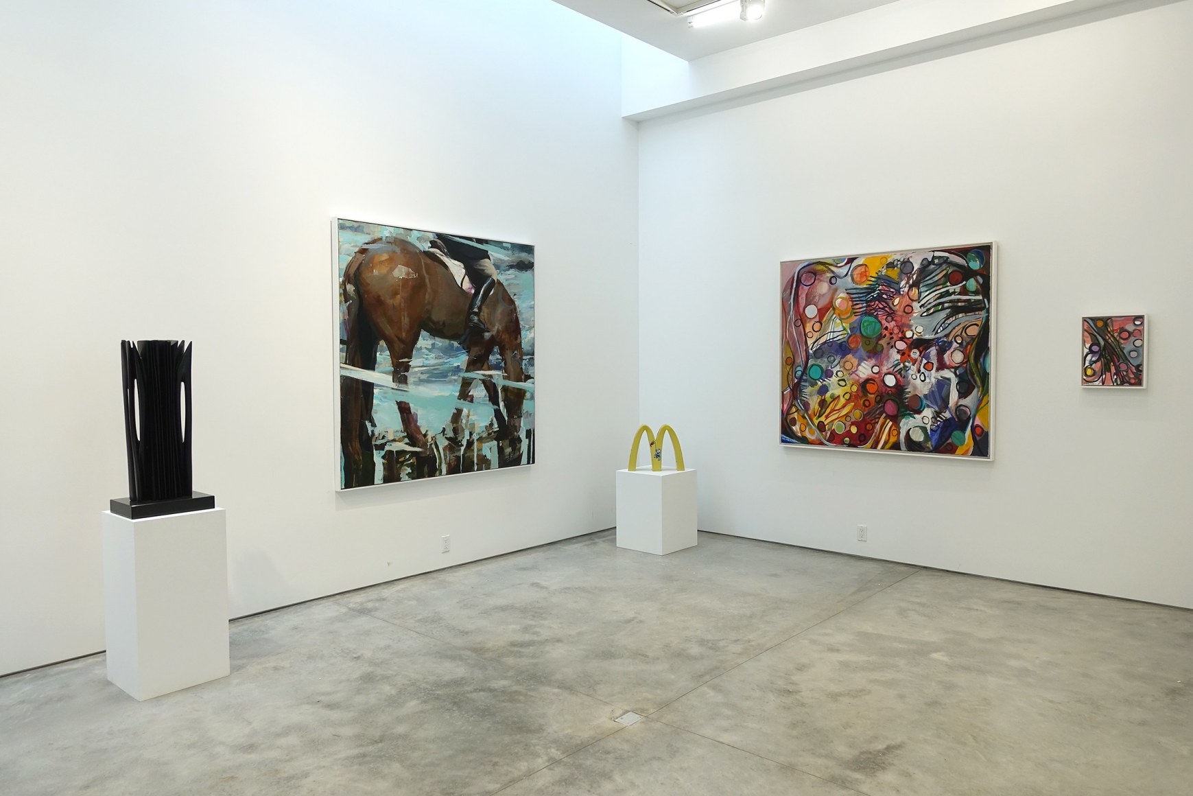 Installation view: Five at Nine, High Line Nine, 507 West 27th Street