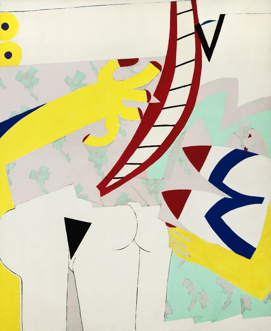 Knox Martin (b. 1923) Woman with Robe #1, 1970&ndash;1